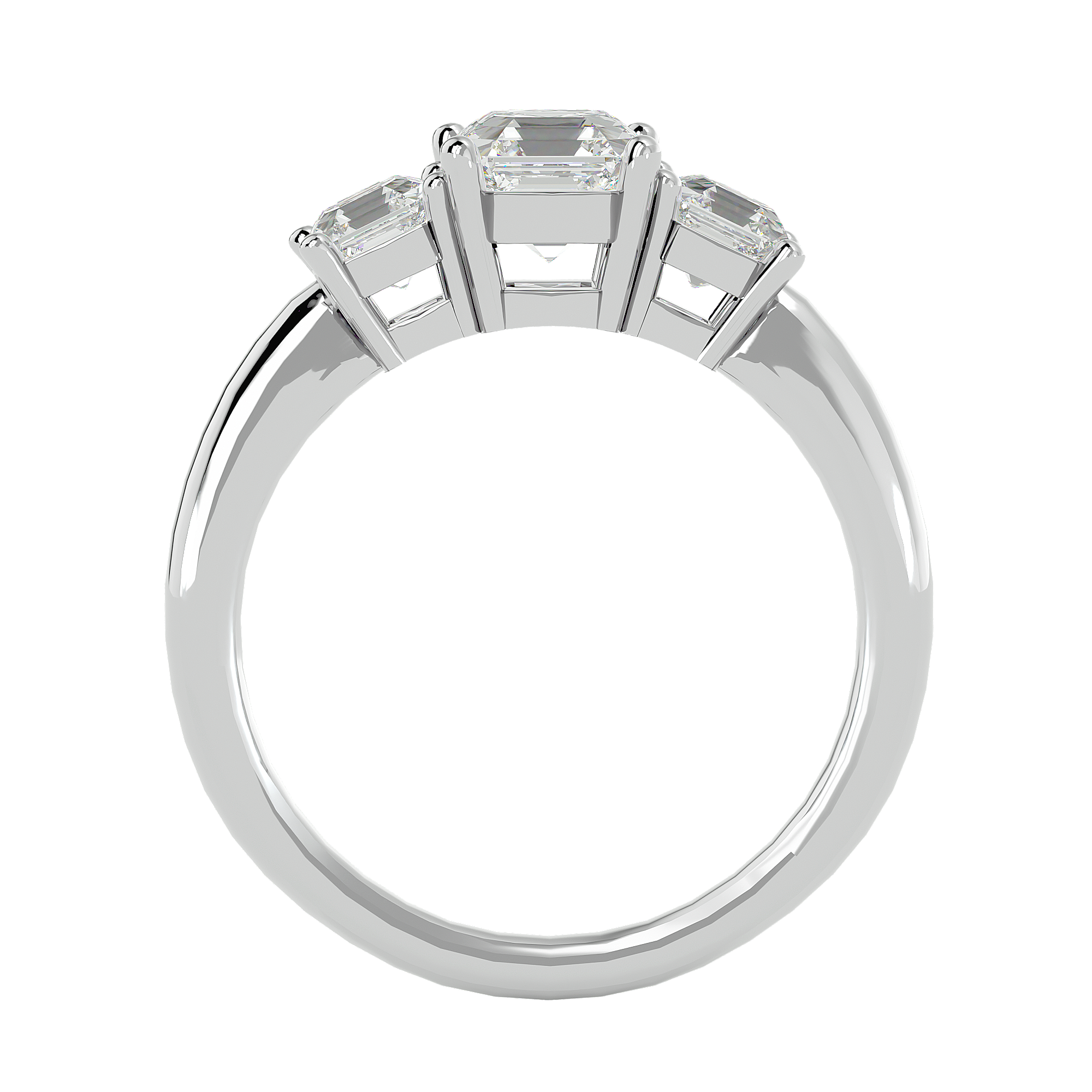 Alaia Three Stone Ring