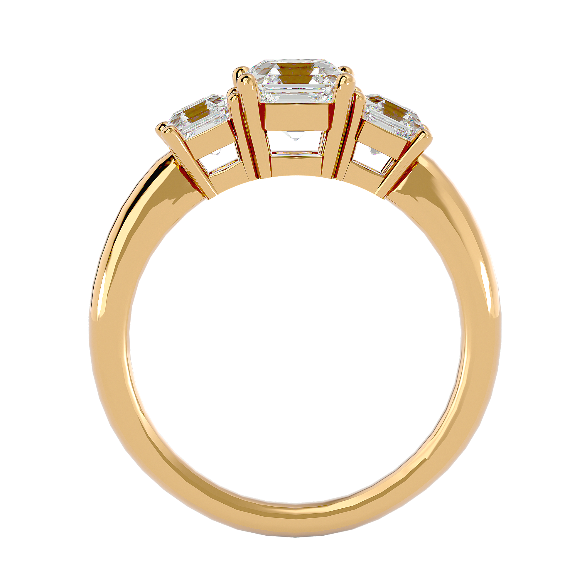 Alaia Three Stone Ring