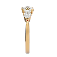 Janelle Three Stone Ring