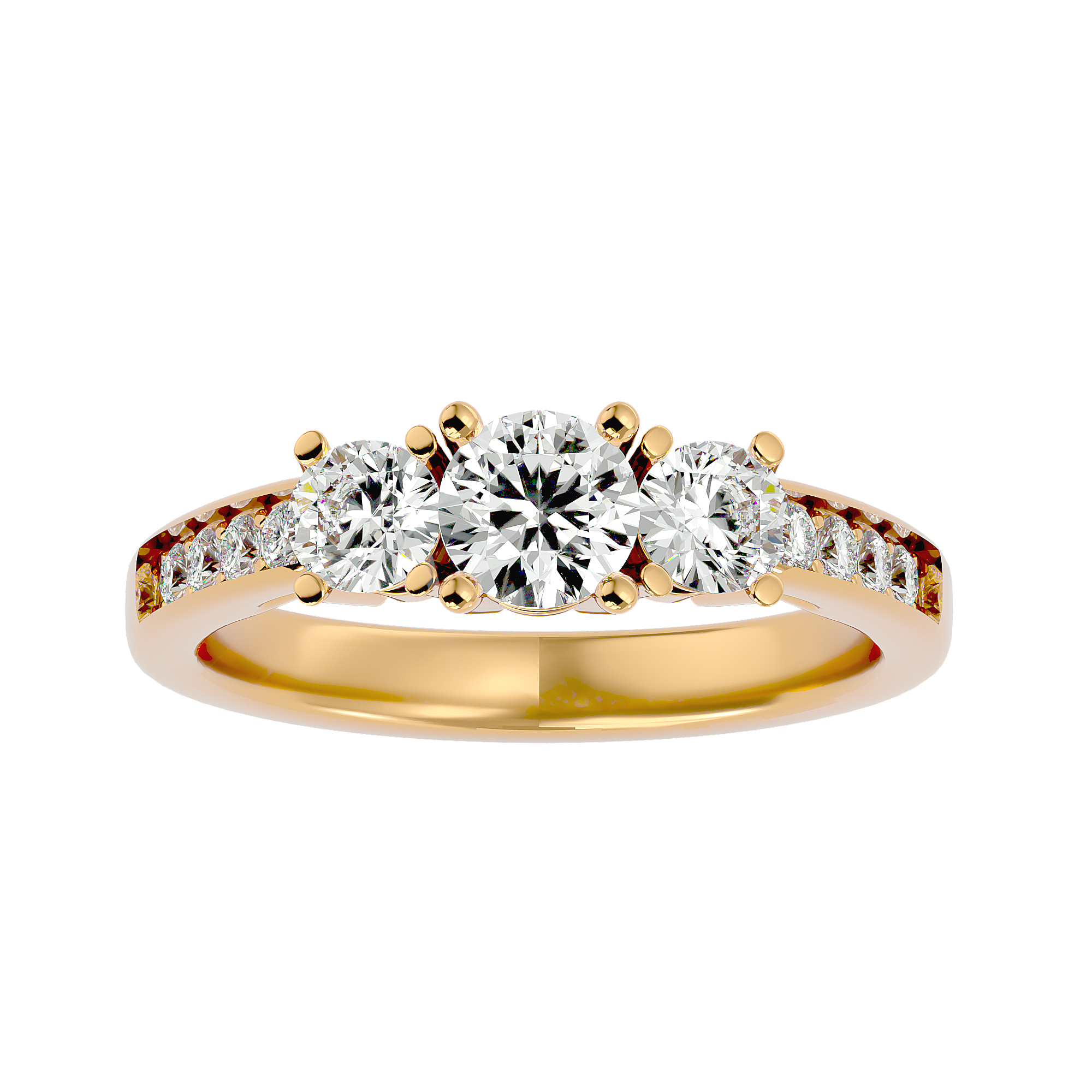 Sloan Three Stone Ring