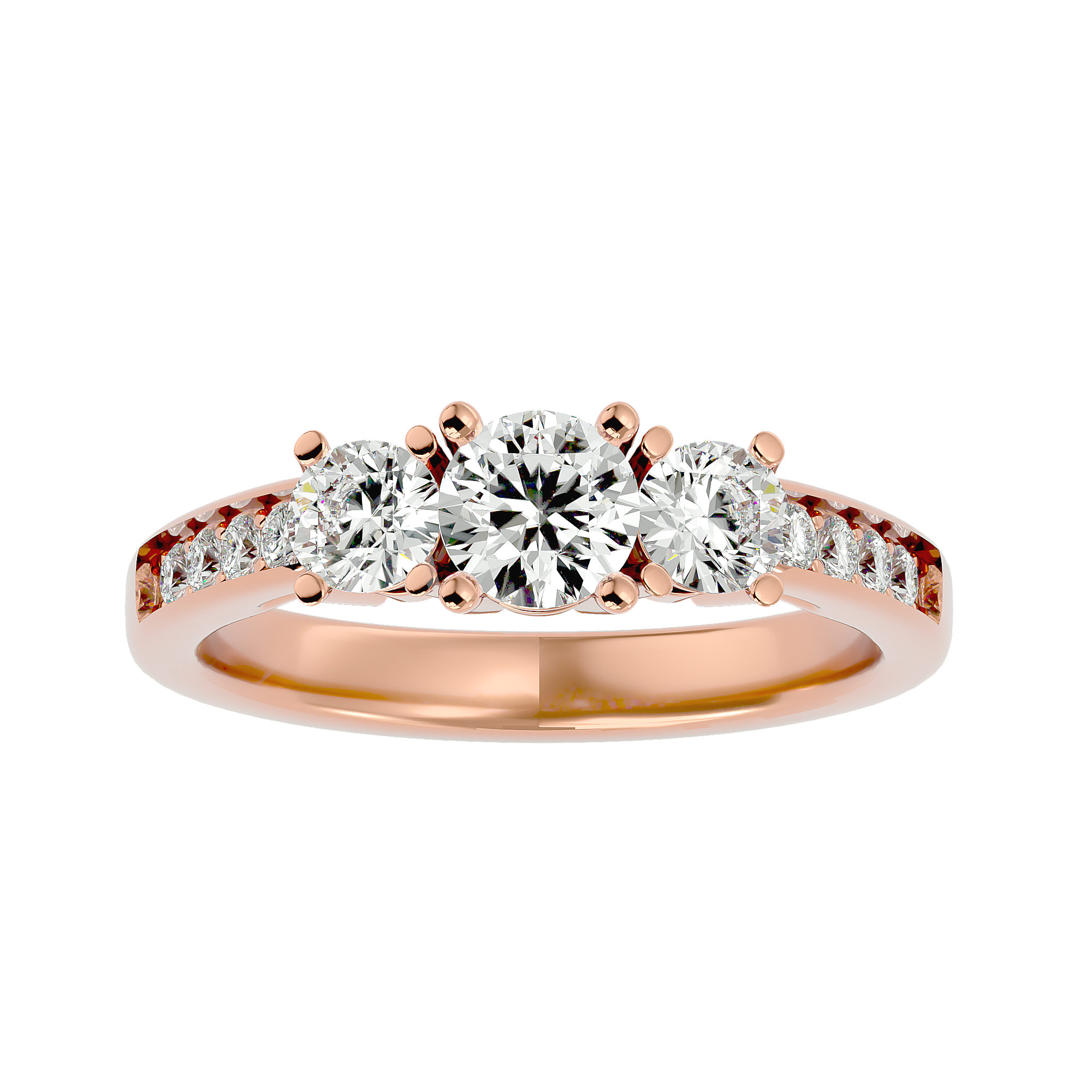 Sloan Three Stone Ring