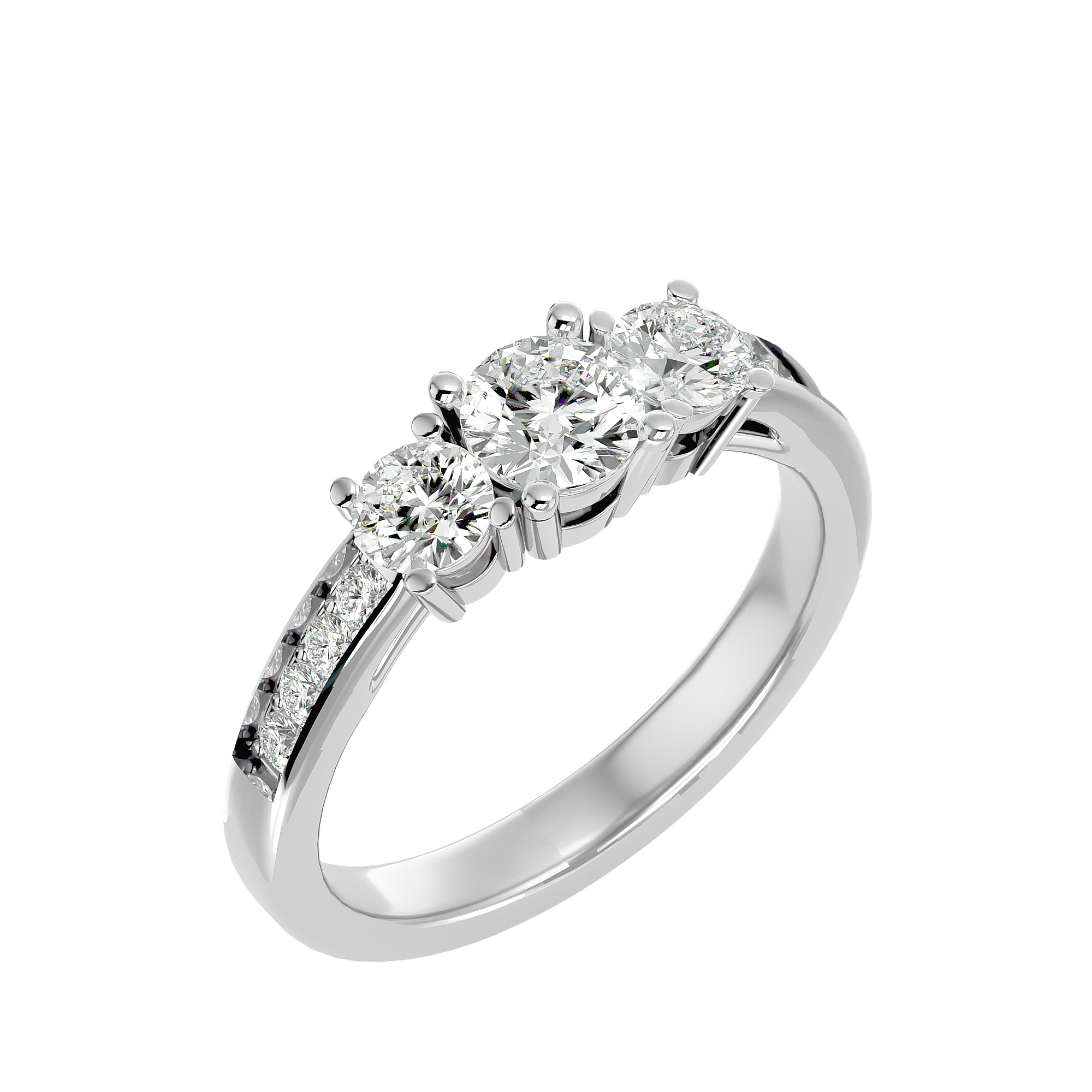 Sloan Three Stone Ring