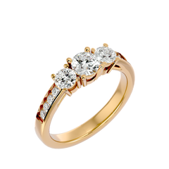 Sloan Three Stone Ring
