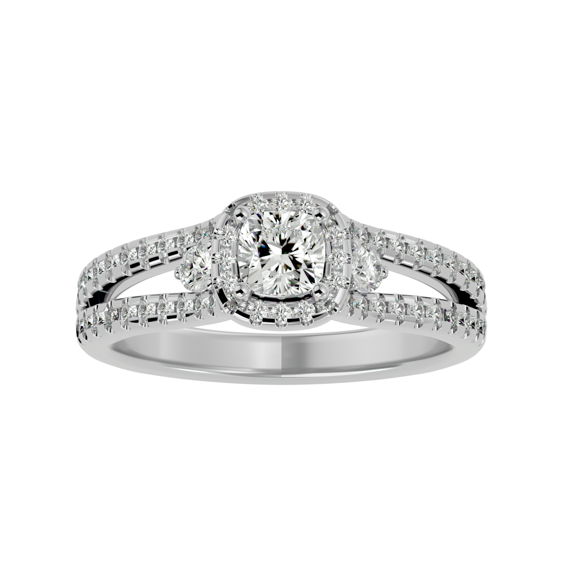 Itzel Three Stone Ring