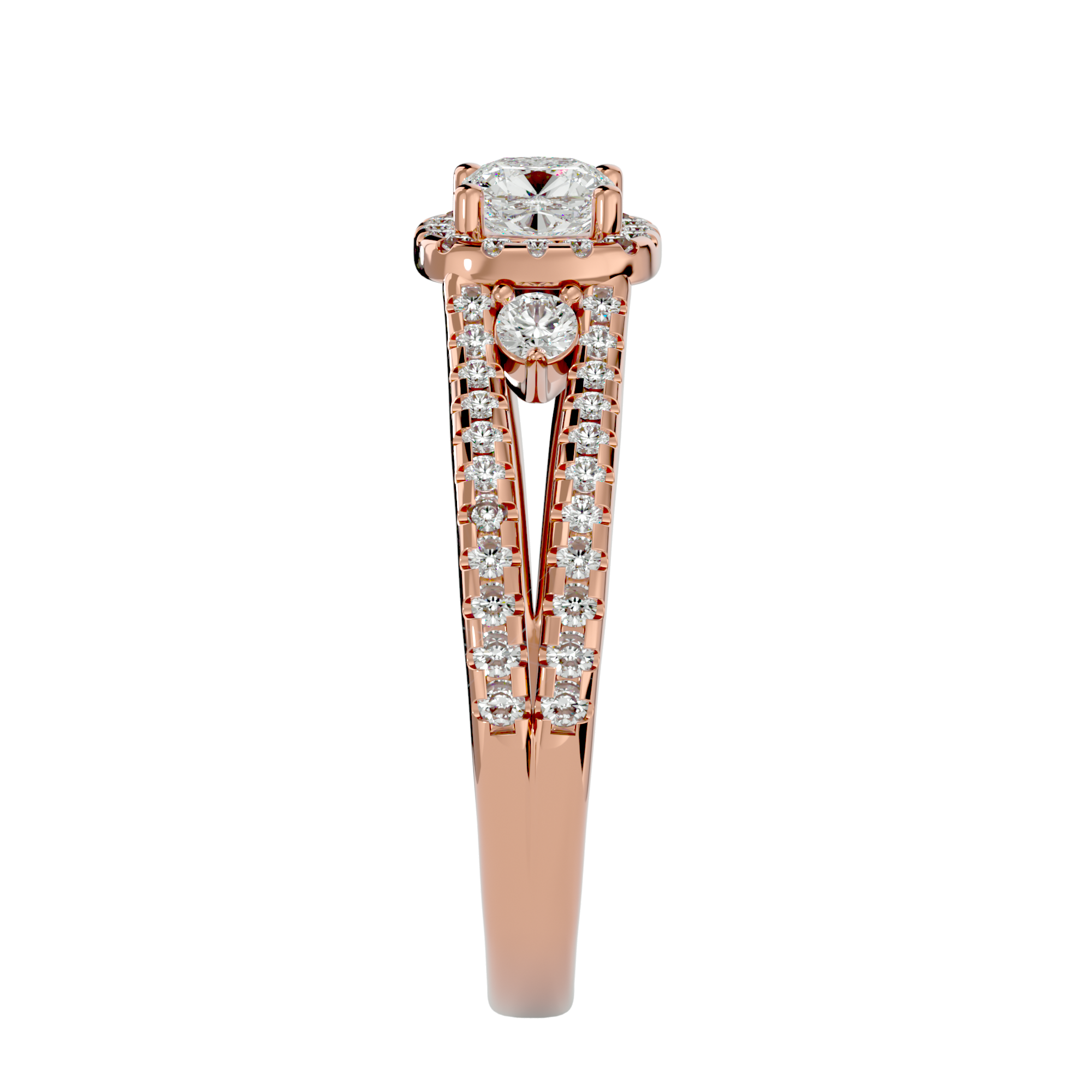 Itzel Three Stone Ring