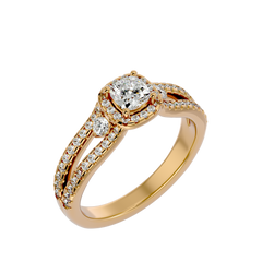 Itzel Three Stone Ring