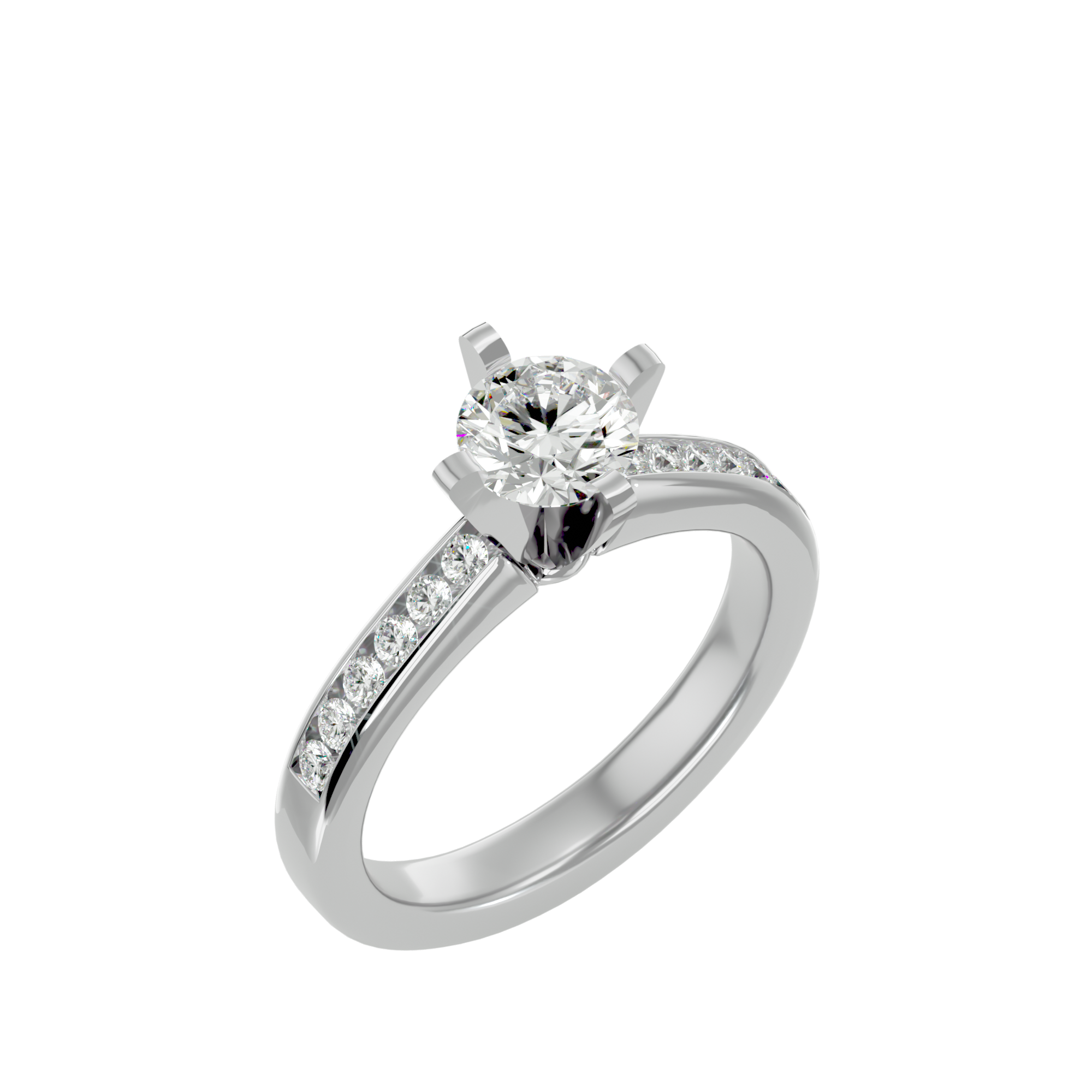 Oaklee Solitaire Ring
