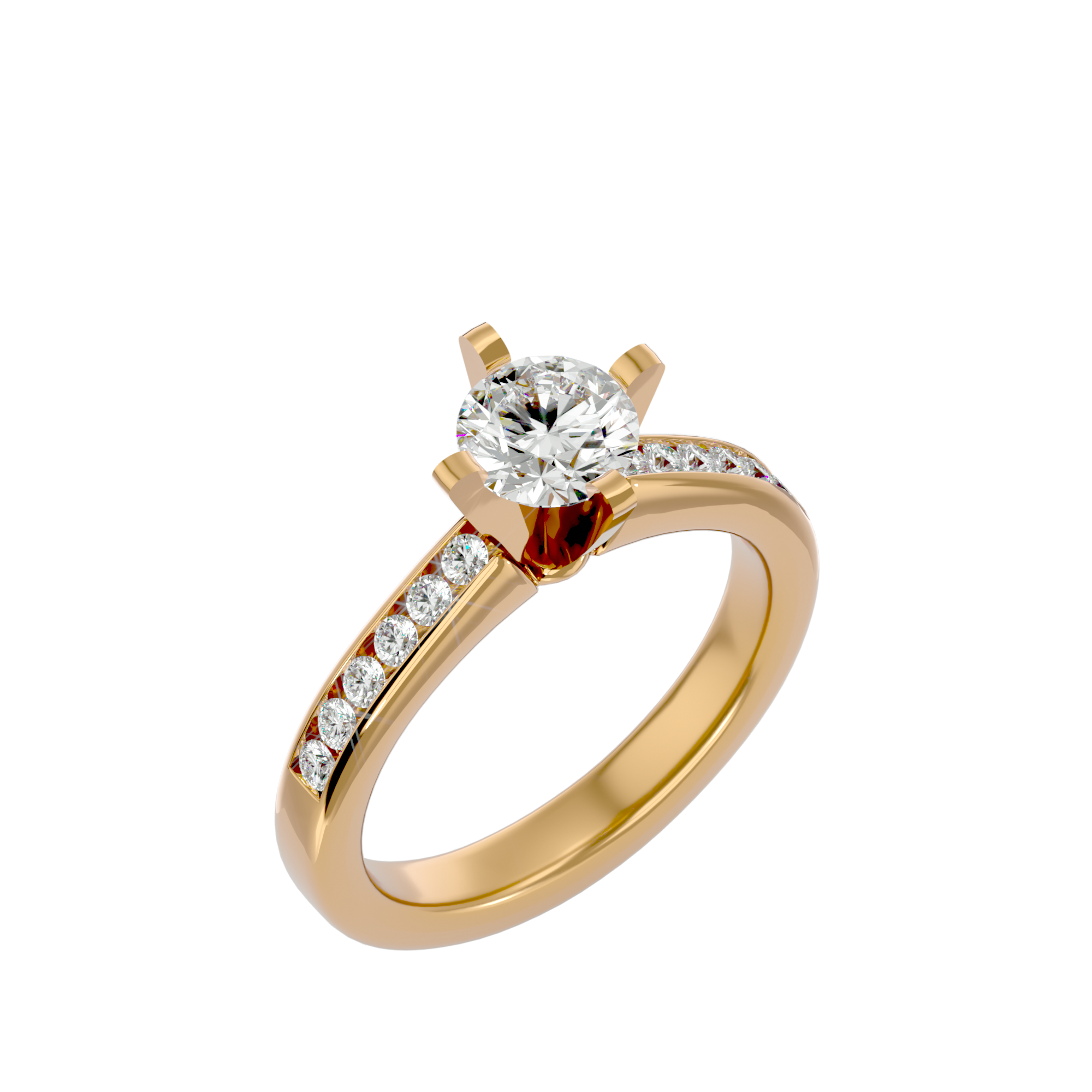 Oaklee Solitaire Ring