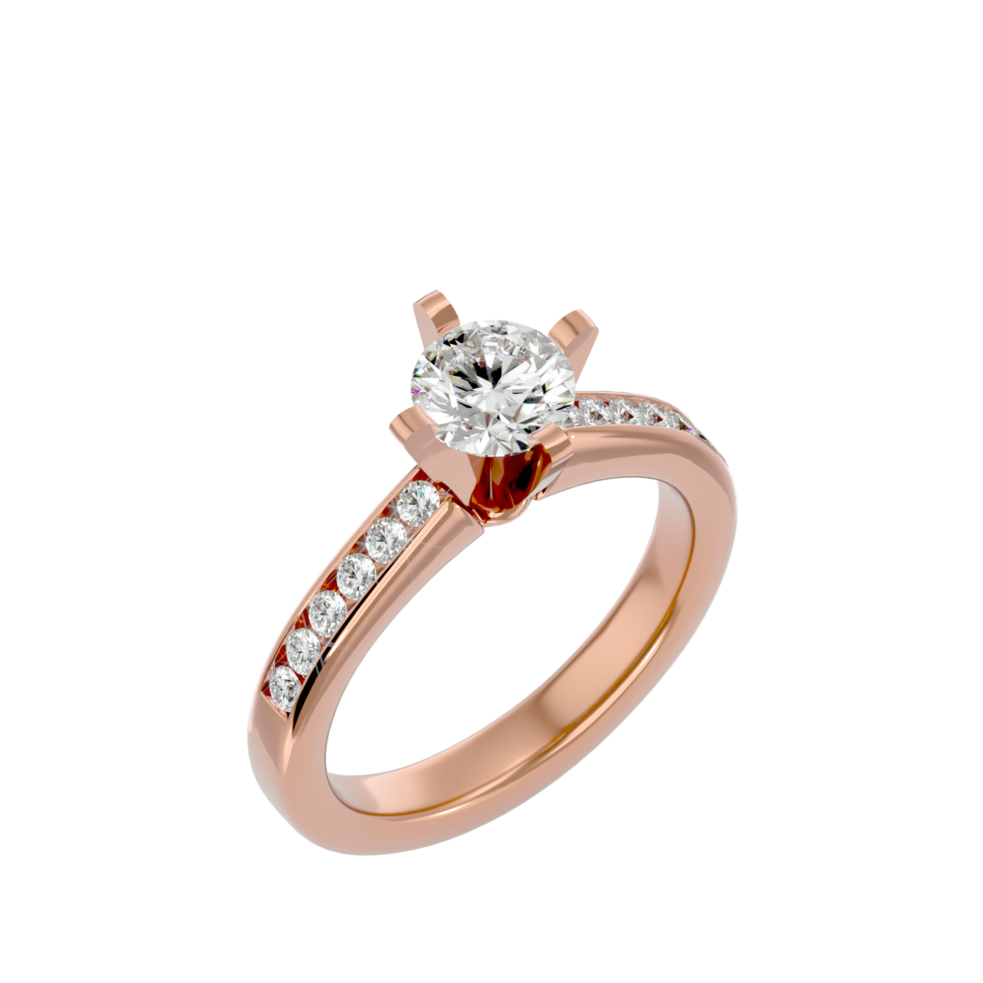 Oaklee Solitaire Ring