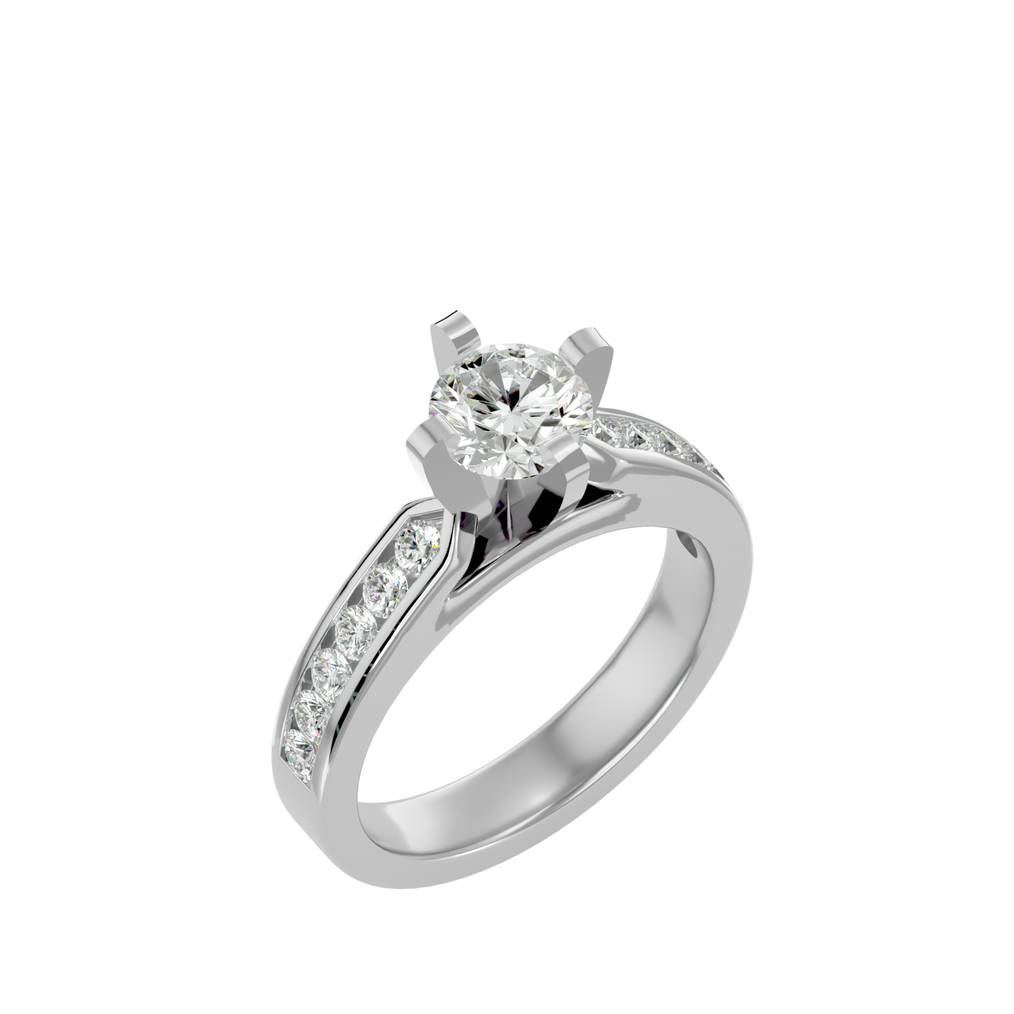 Lylah Solitaire Ring