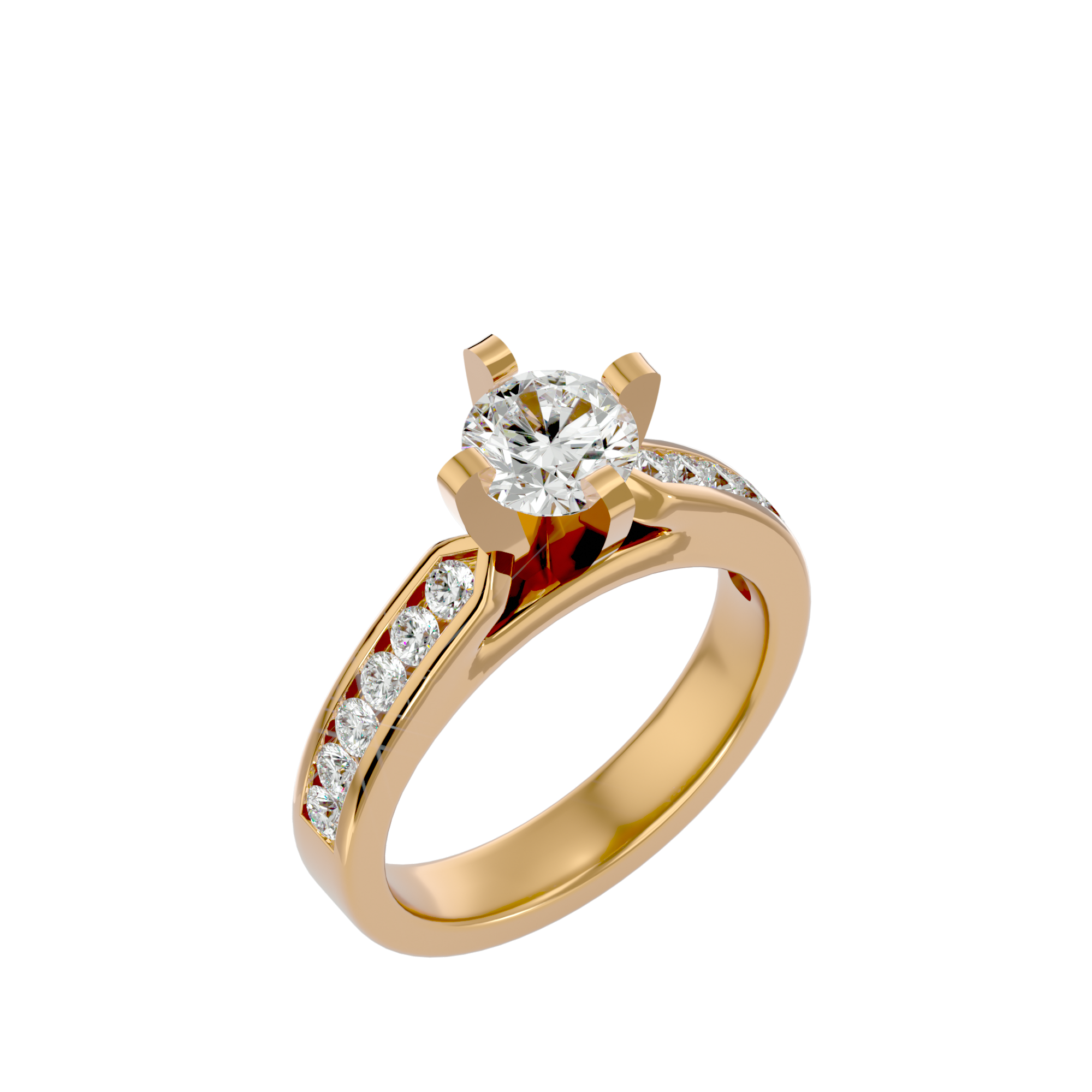 Lylah Solitaire Ring