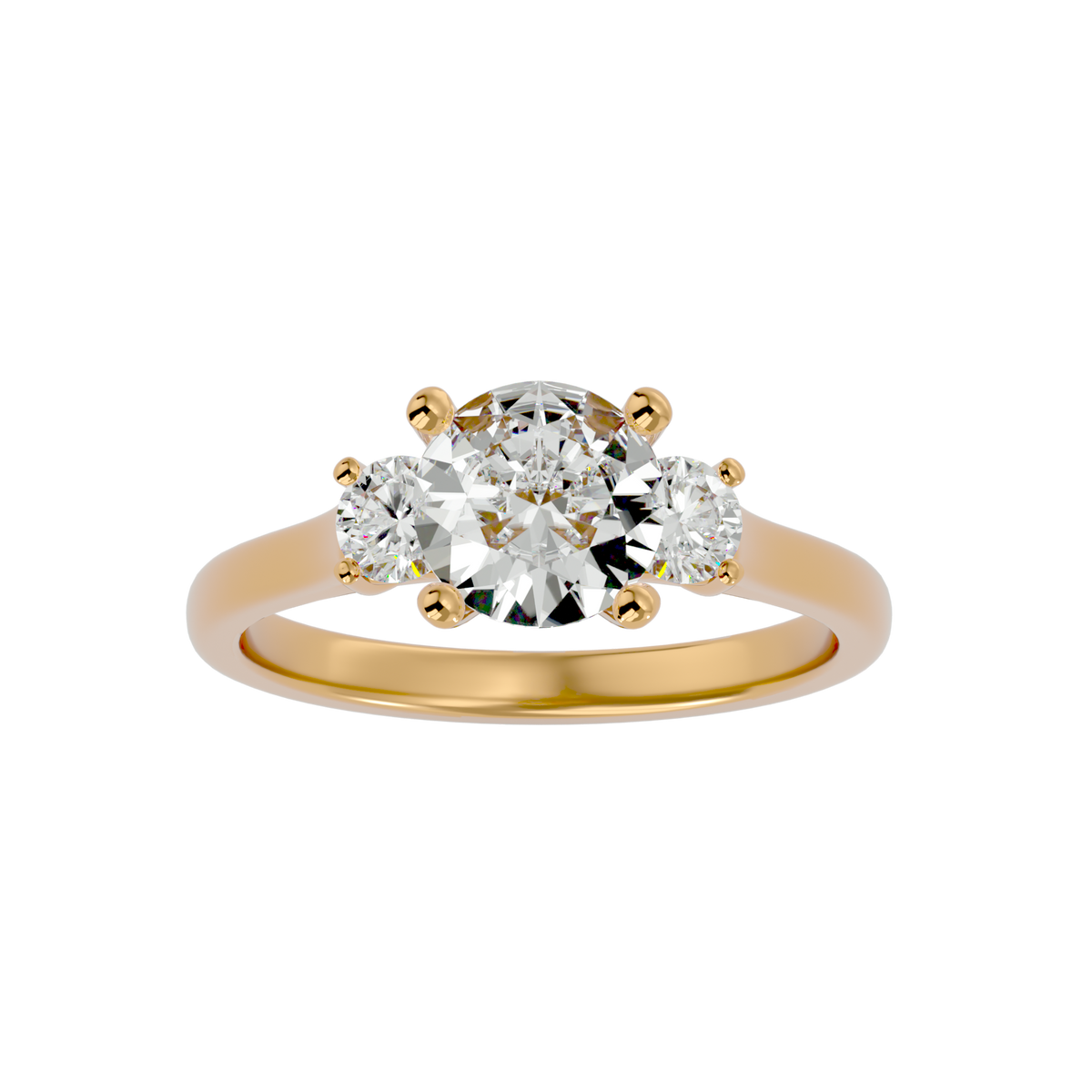 Nala Diamond Solitaire Ring