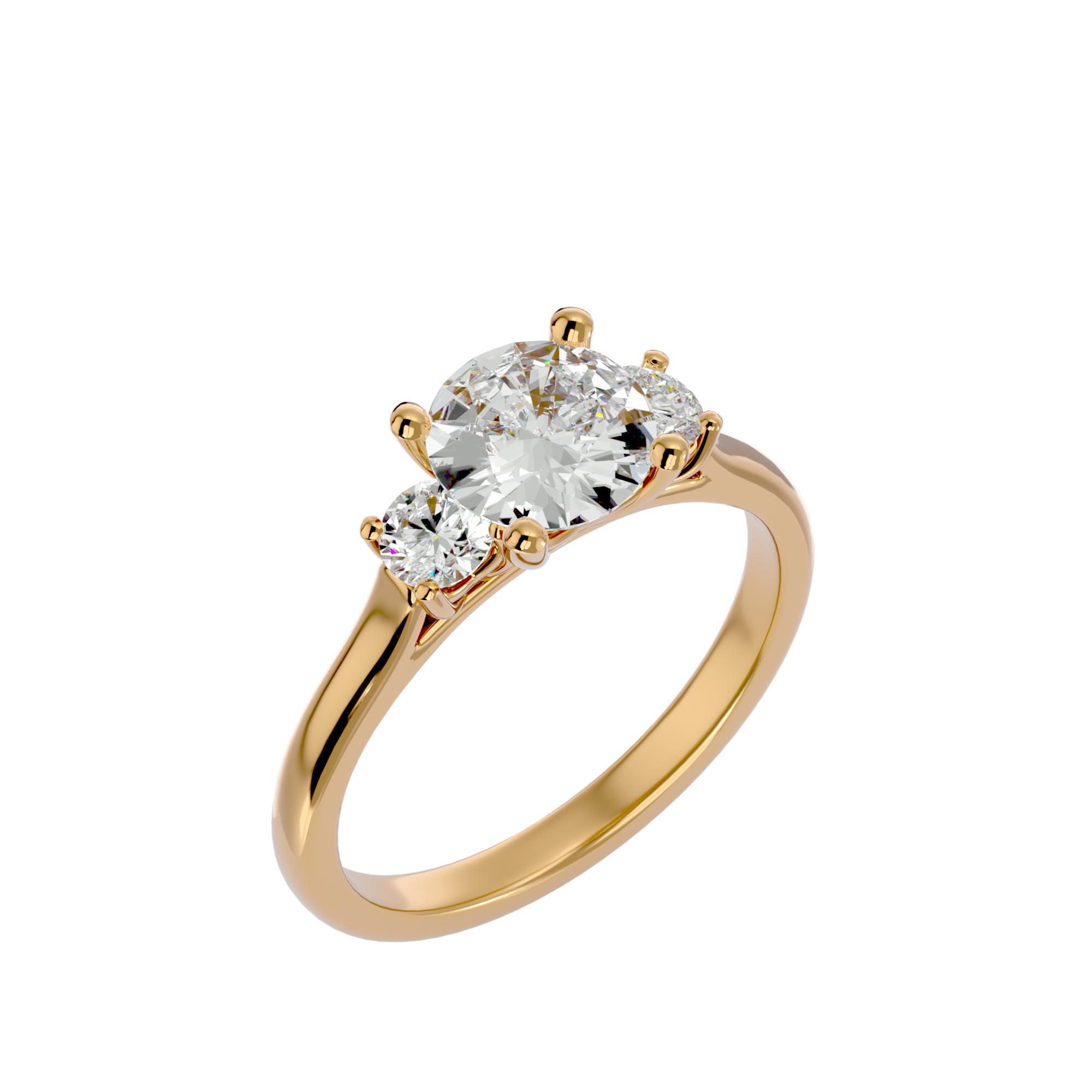 Nala Diamond Solitaire Ring