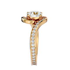 Aya Diamond Solitaire Ring