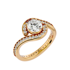Aya Diamond Solitaire Ring