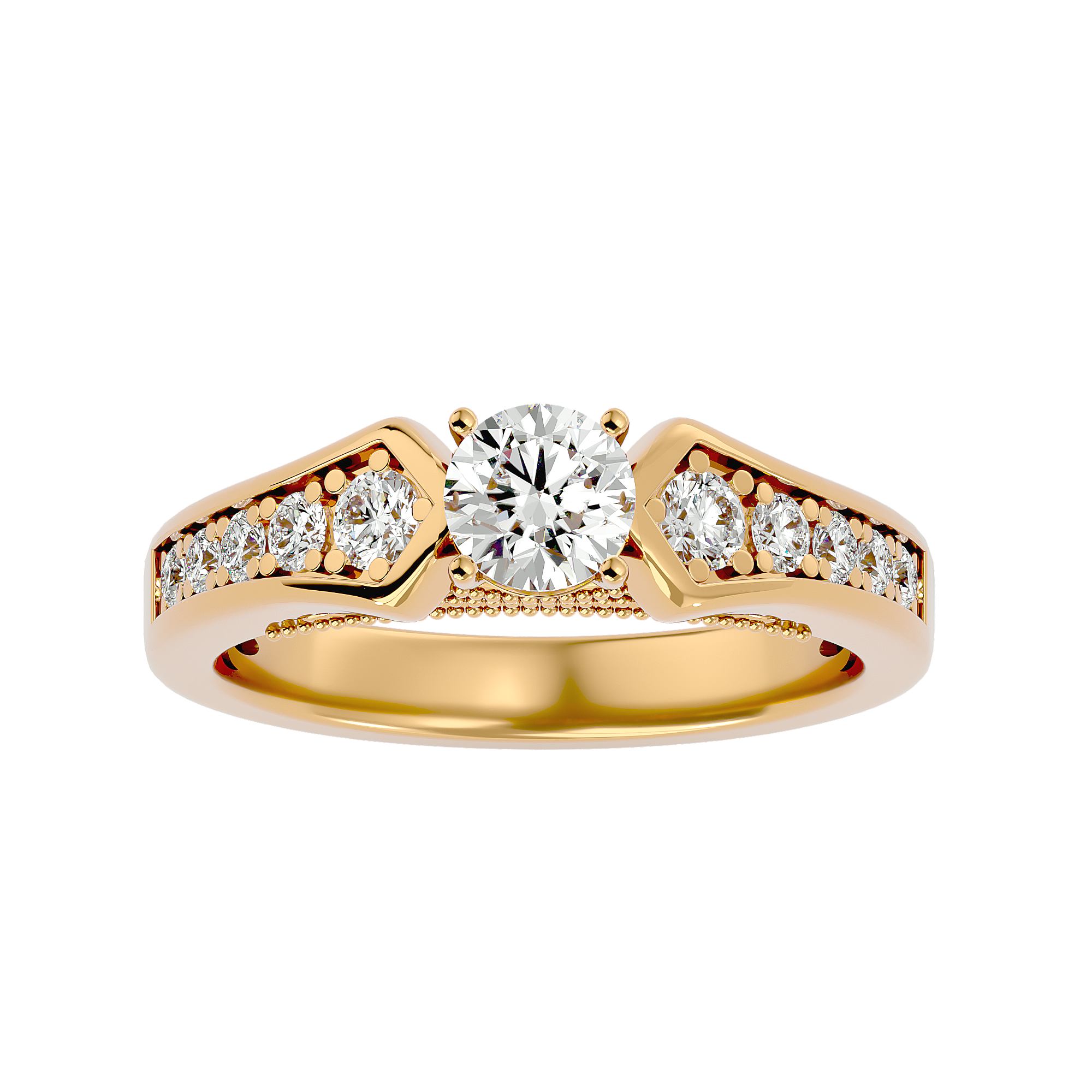 Amani Diamond Solitaire Ring