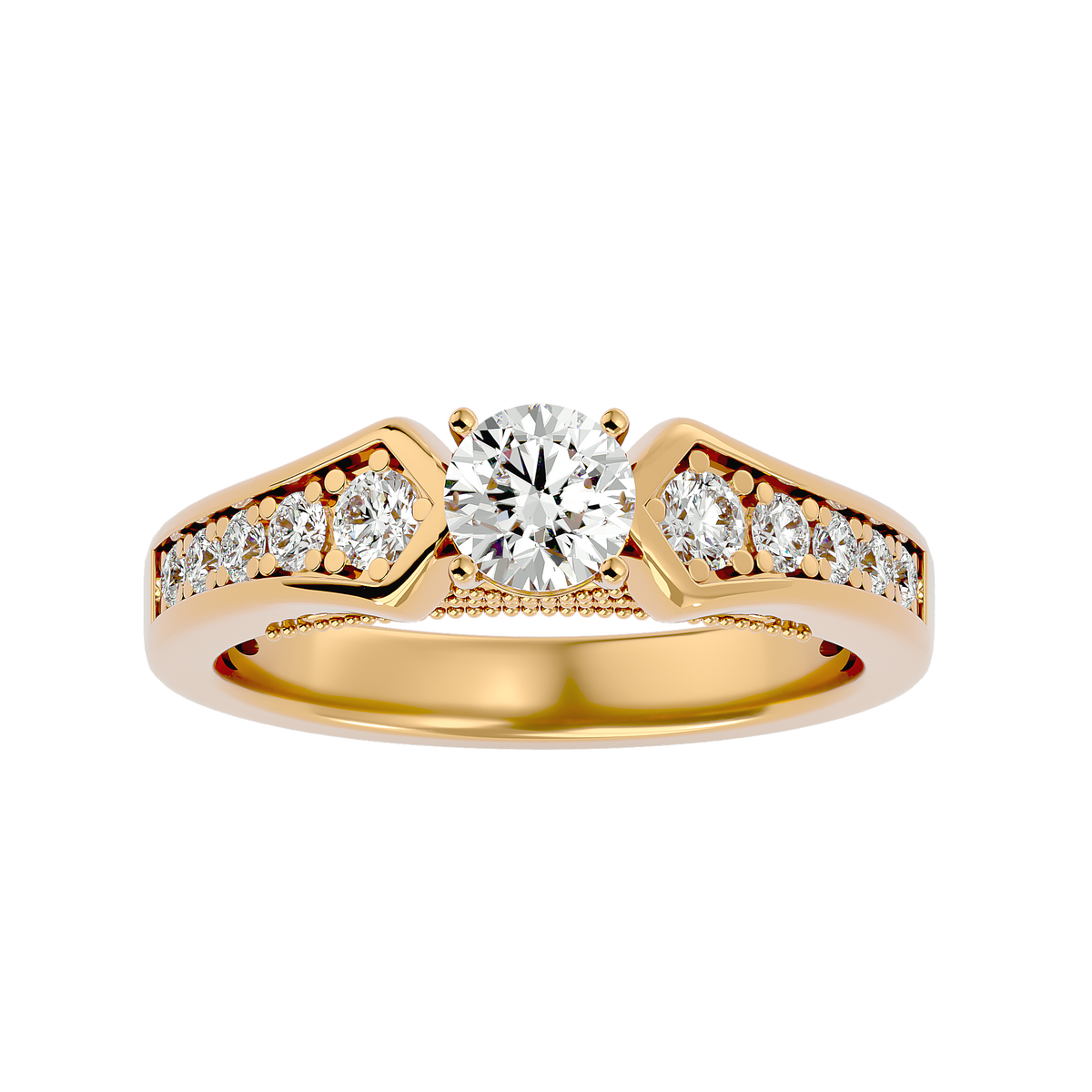 Amani Diamond Solitaire Ring