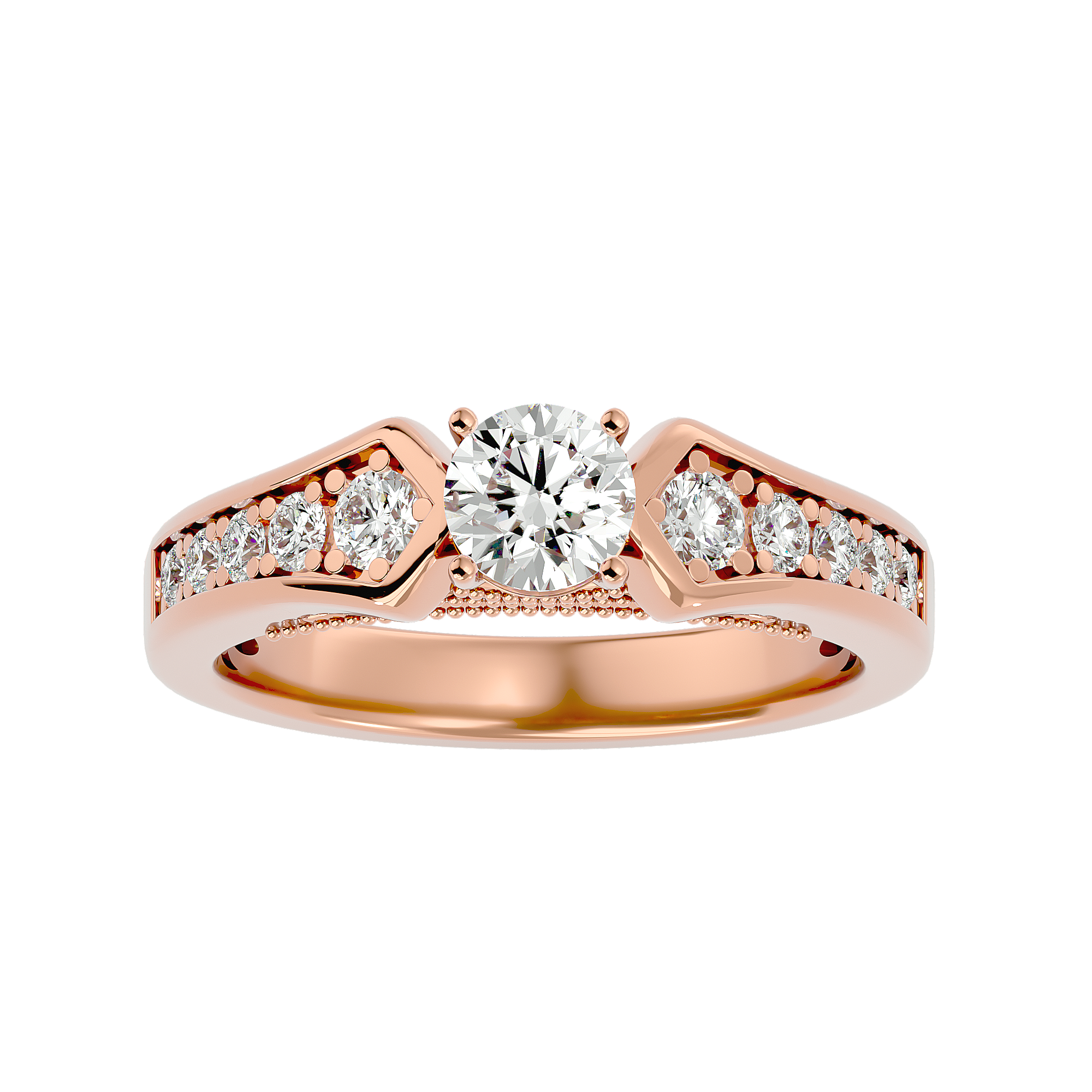 Amani Diamond Solitaire Ring