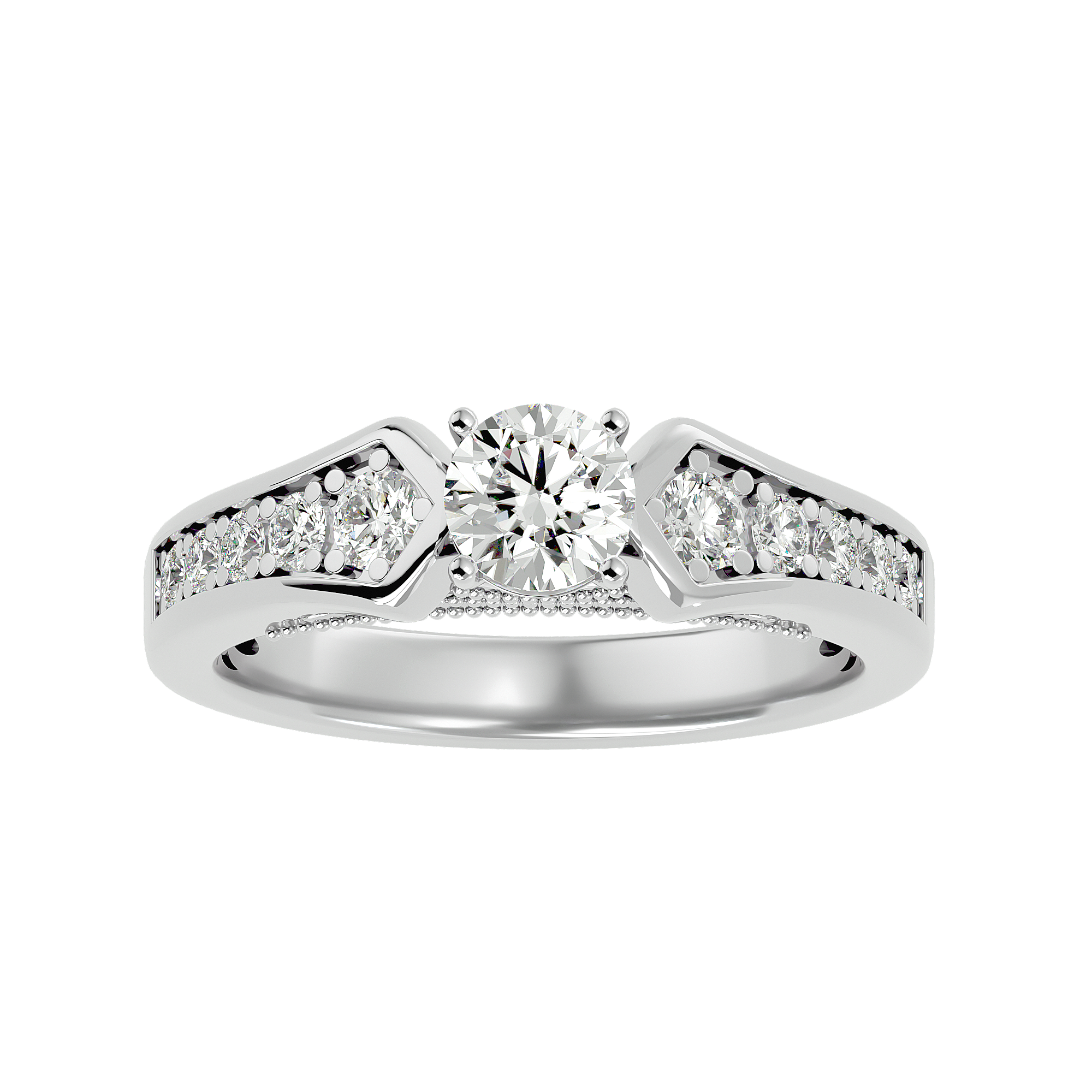 Amani Diamond Solitaire Ring