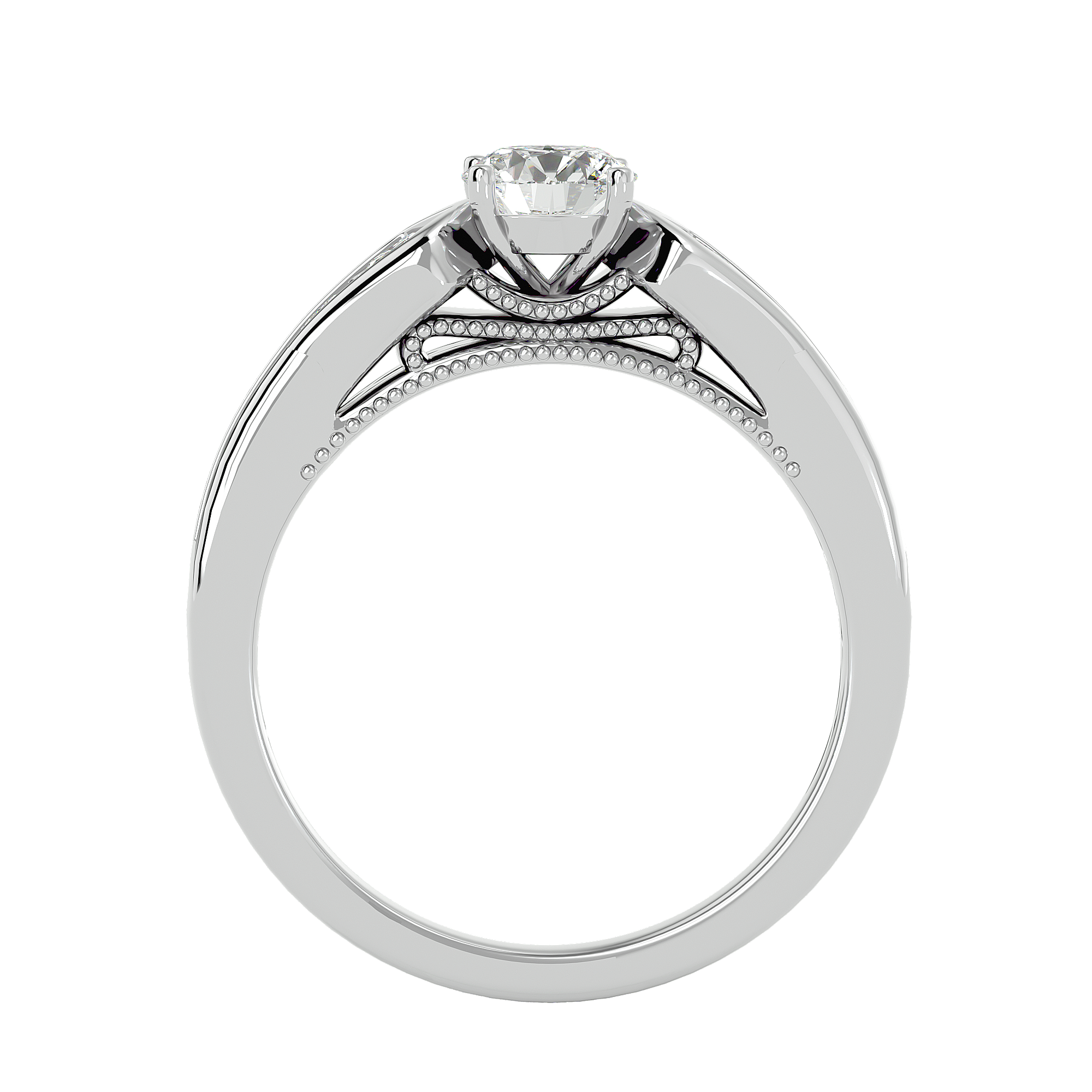 Amani Diamond Solitaire Ring