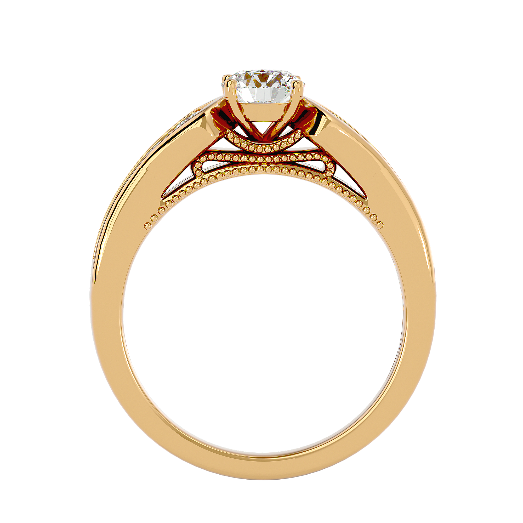Amani Diamond Solitaire Ring