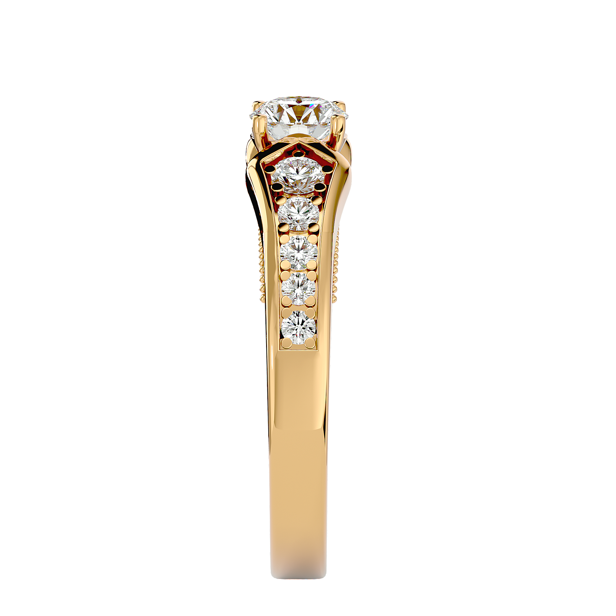 Amani Diamond Solitaire Ring