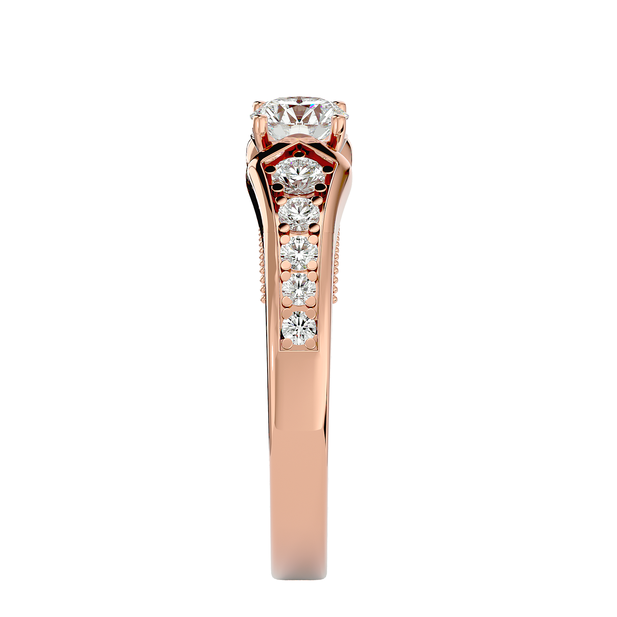Amani Diamond Solitaire Ring