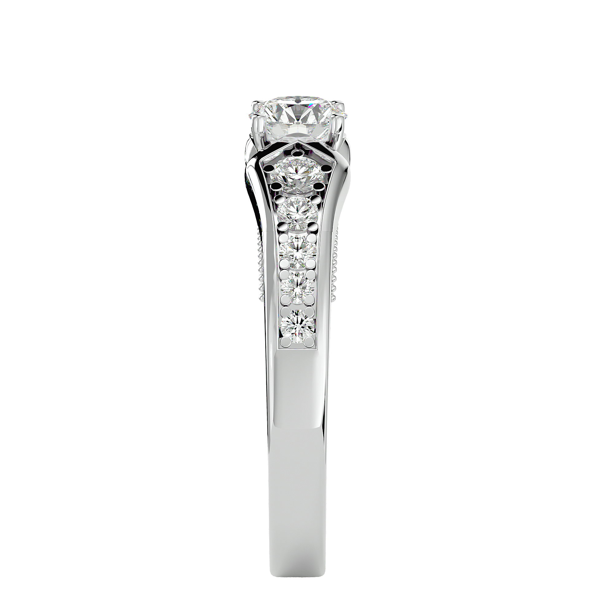 Amani Diamond Solitaire Ring