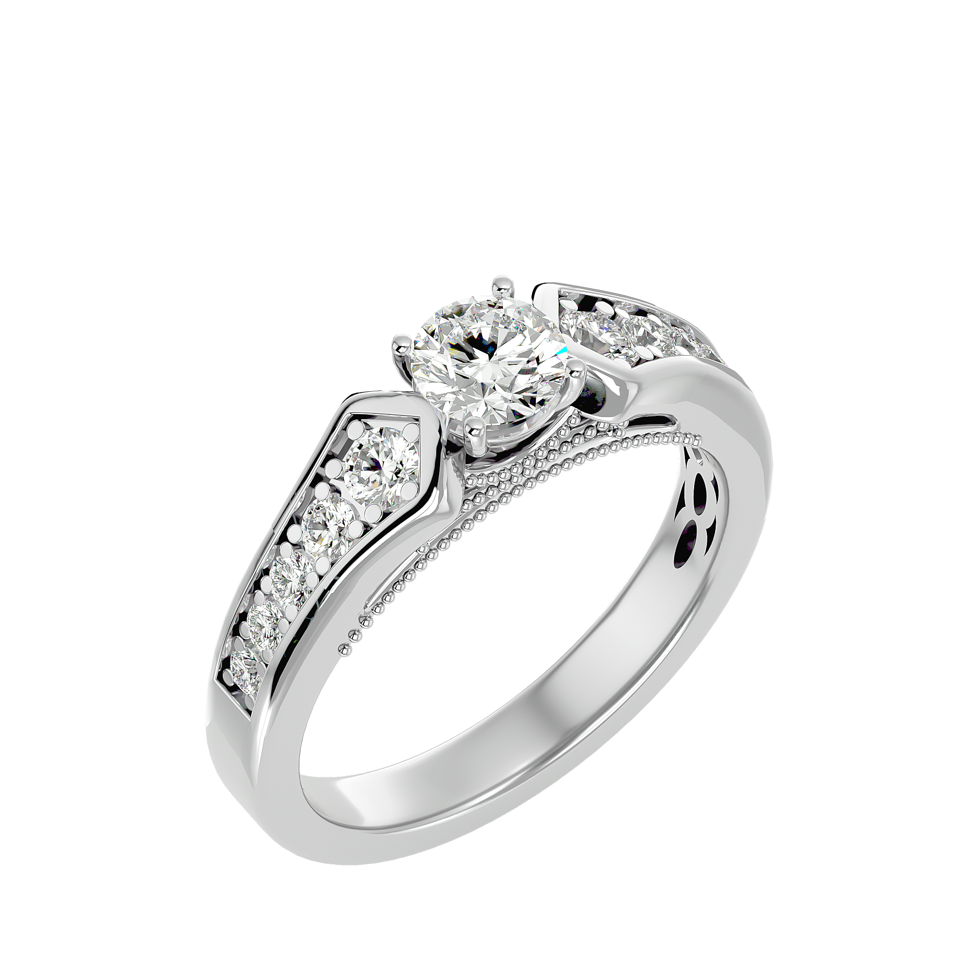 Amani Diamond Solitaire Ring