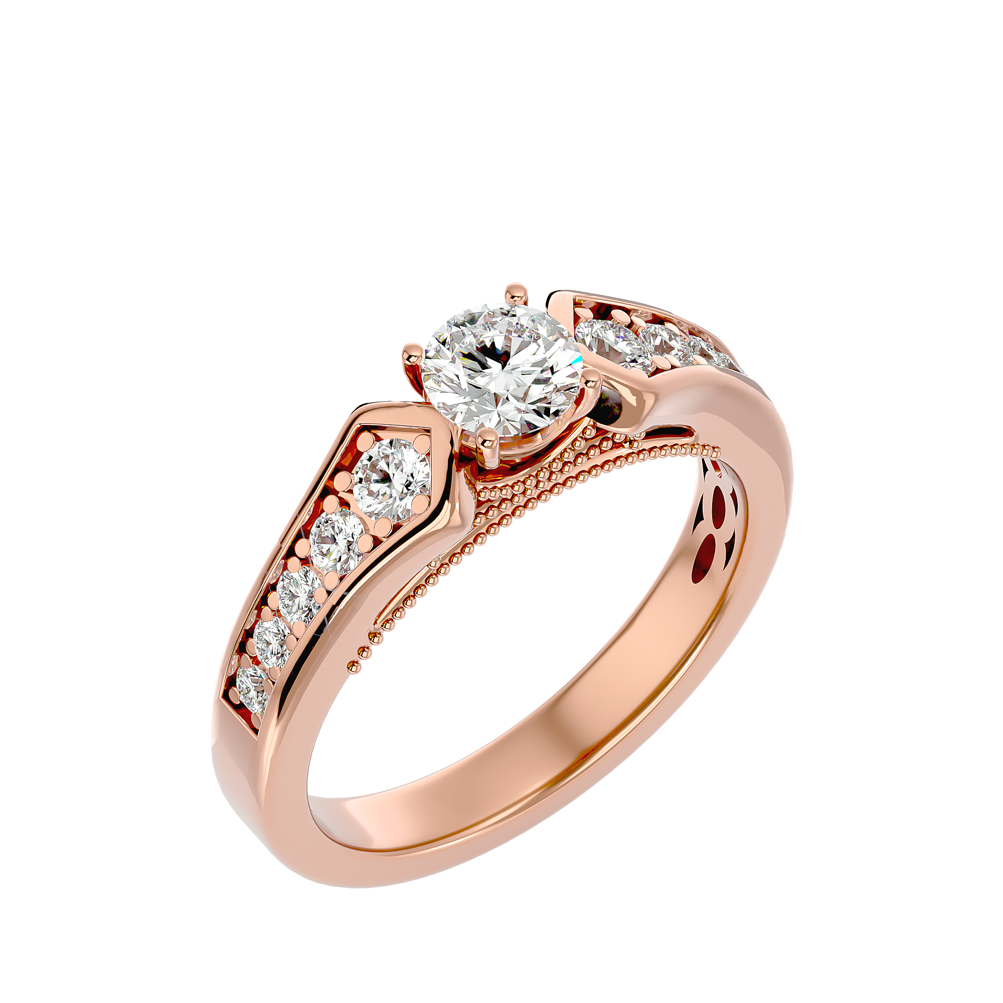 Amani Diamond Solitaire Ring