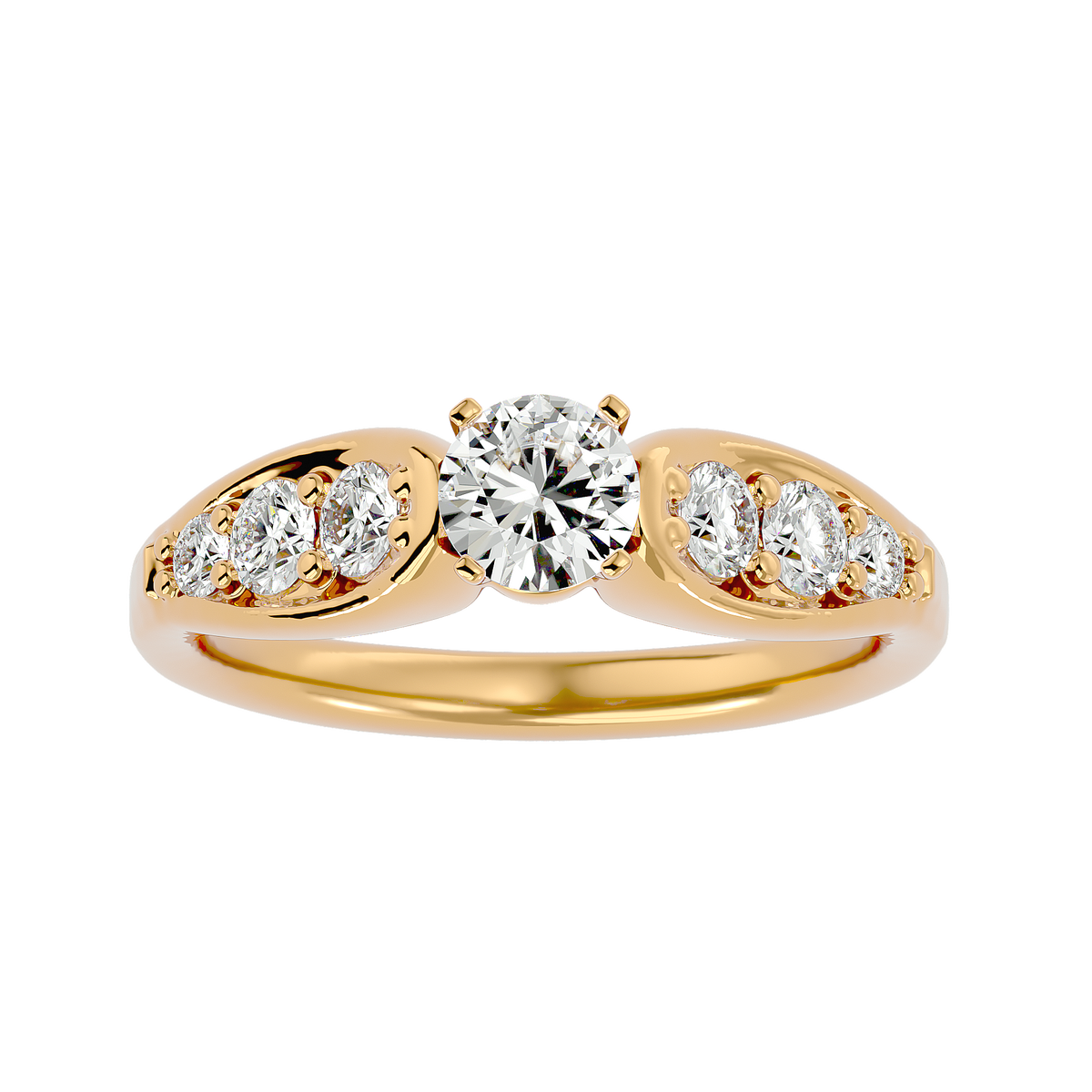 Analia Diamond Solitaire Ring