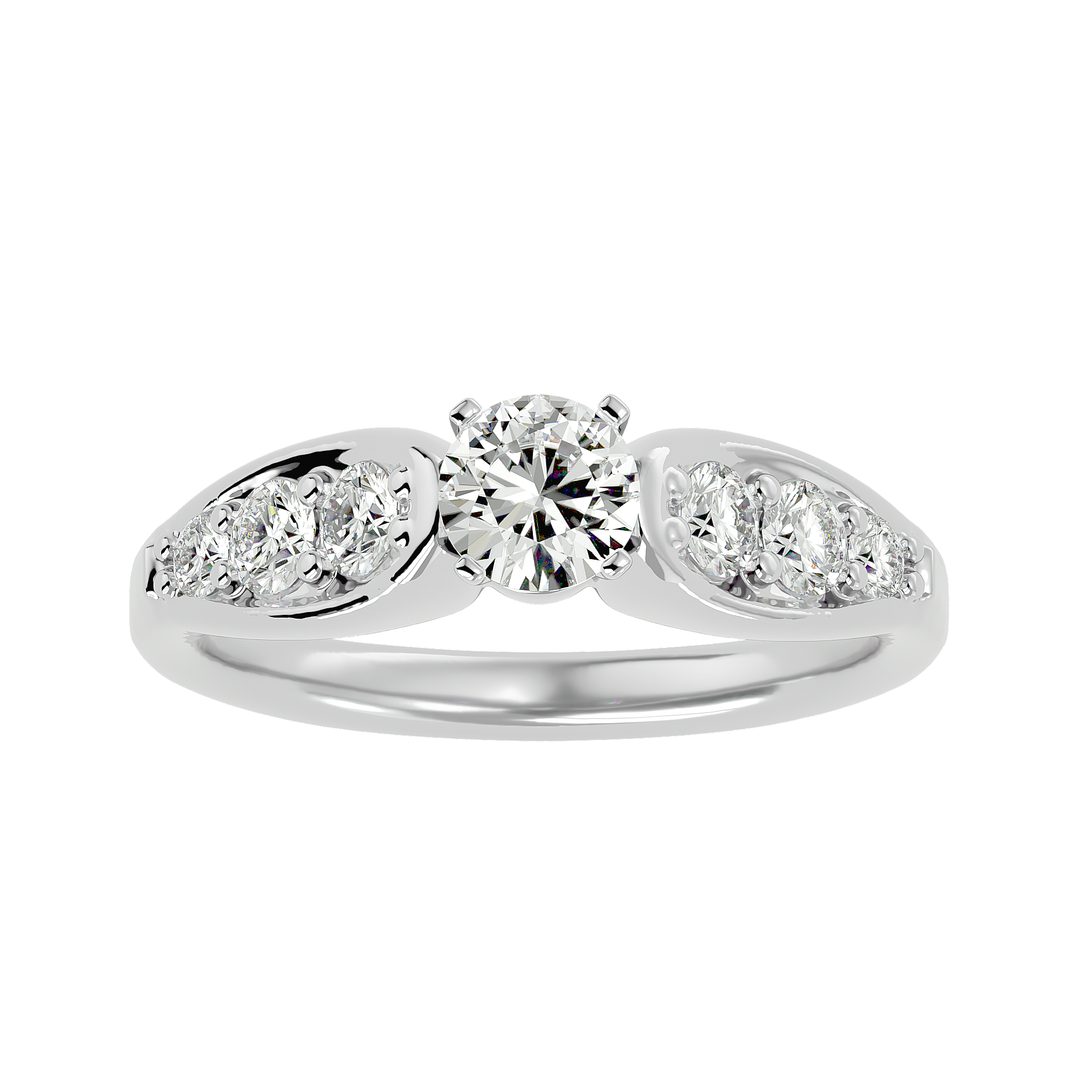 Analia Diamond Solitaire Ring