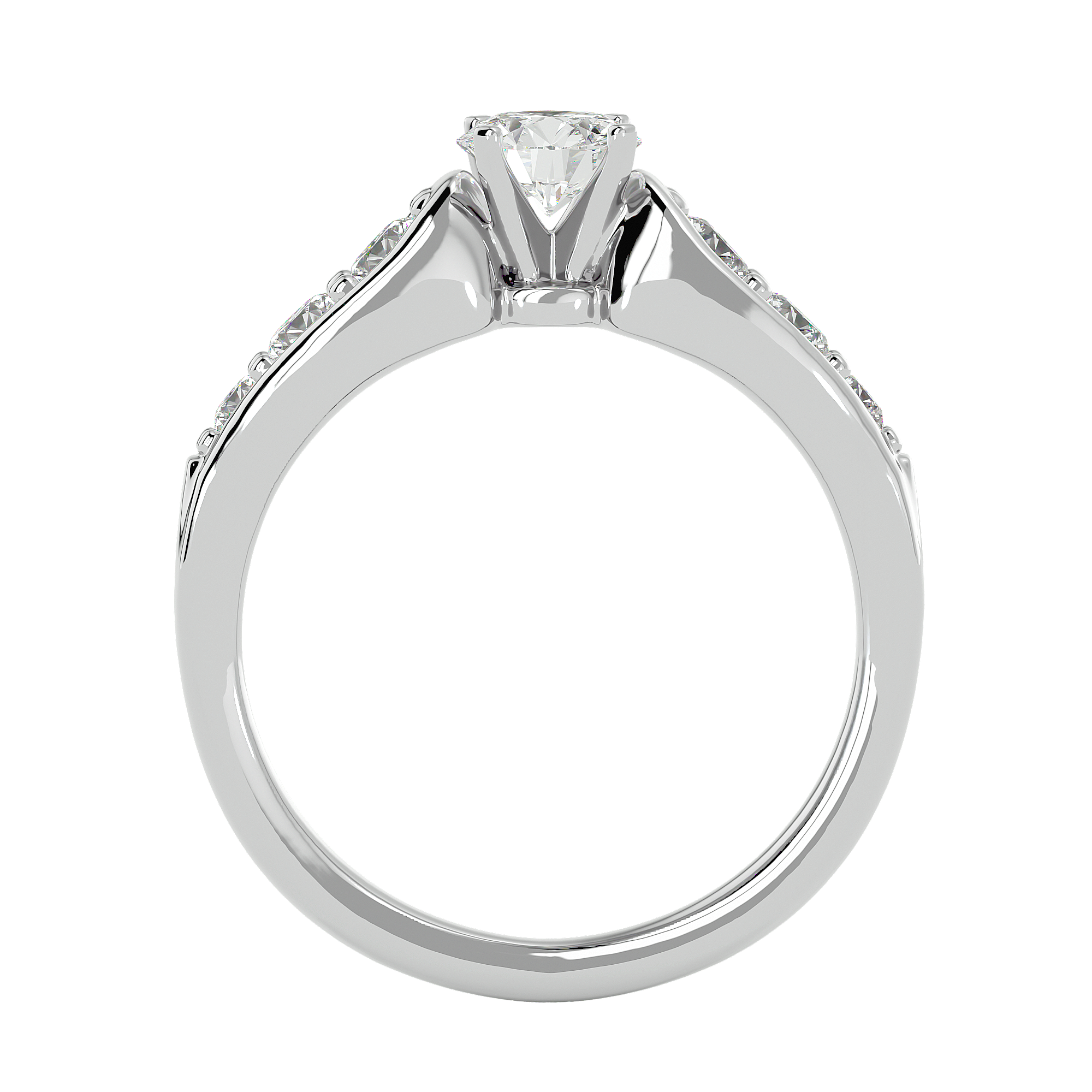 Analia Diamond Solitaire Ring