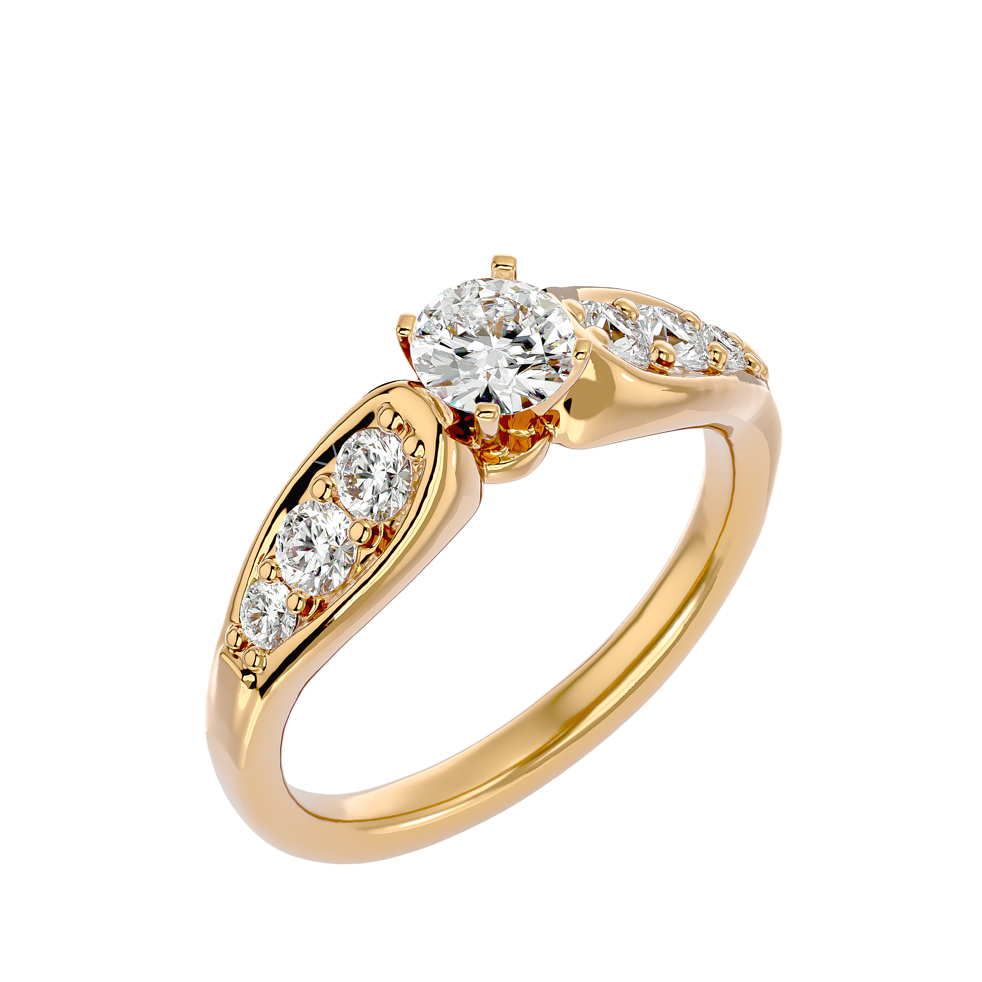 Analia Diamond Solitaire Ring