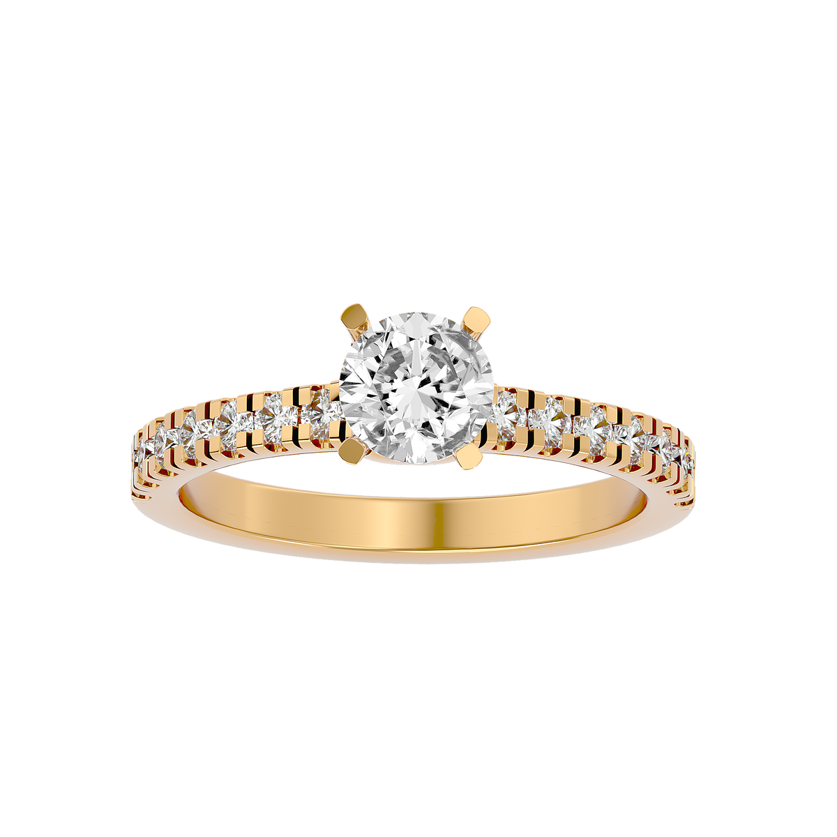 Chana Diamond Solitaire Ring
