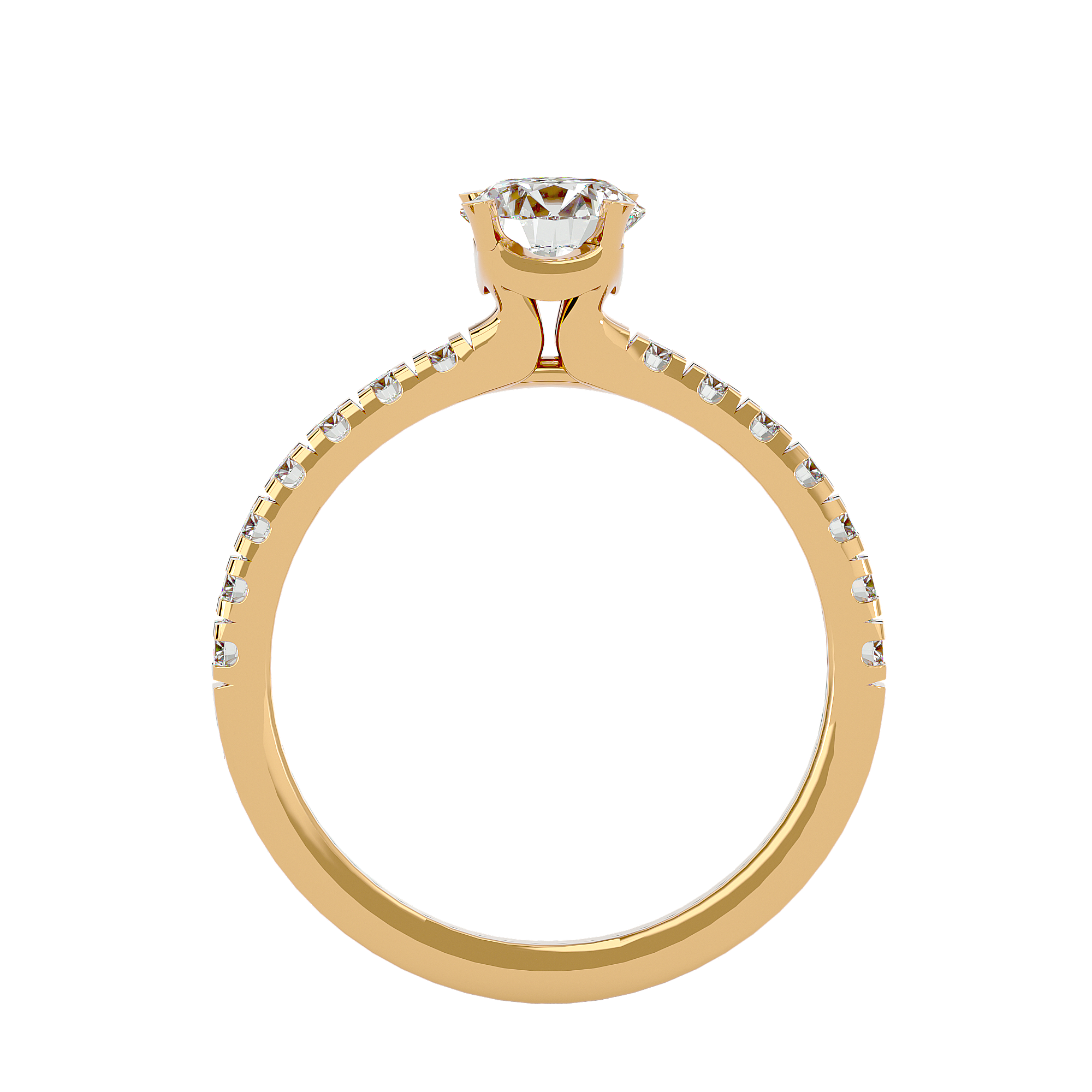 Chana Diamond Solitaire Ring