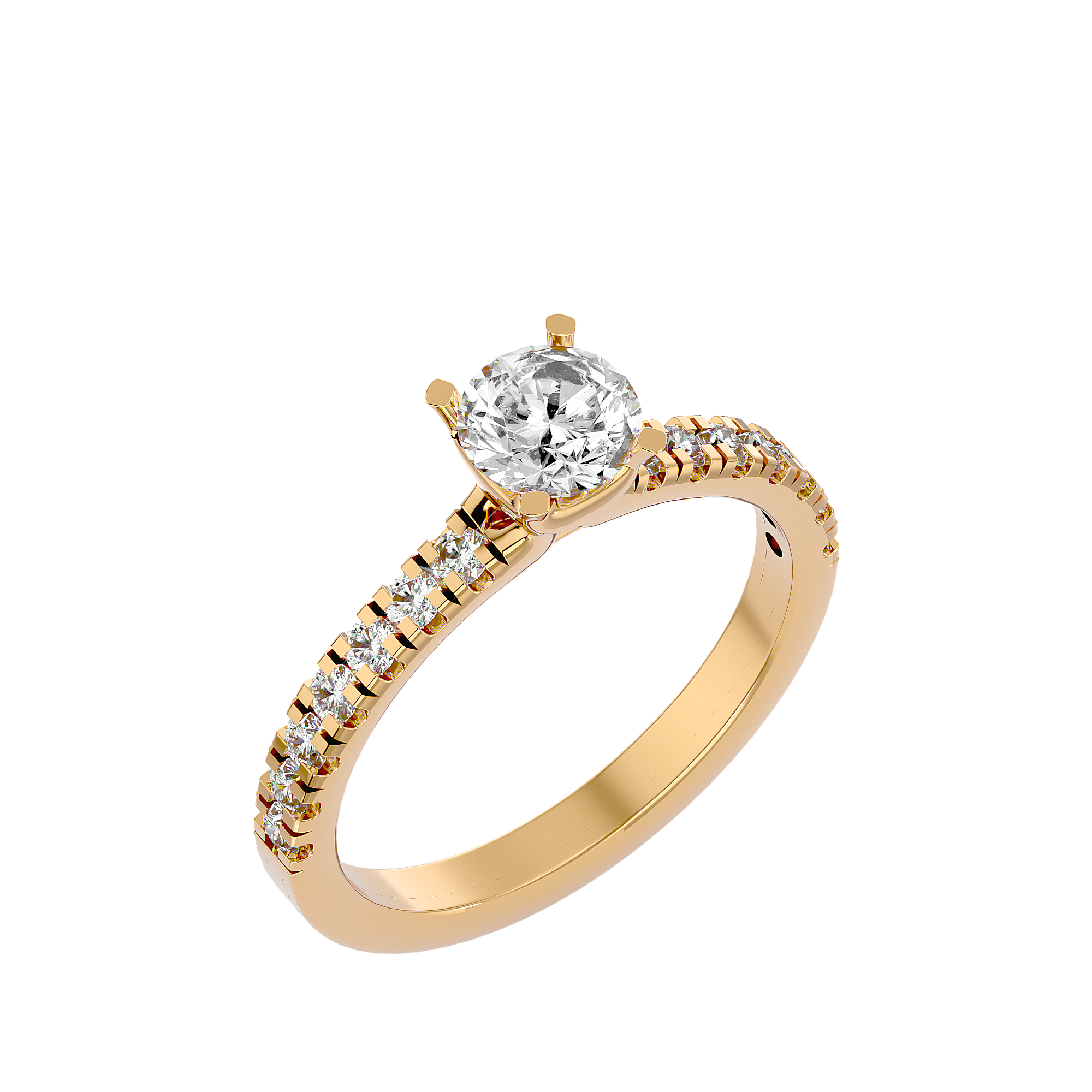 Chana Diamond Solitaire Ring