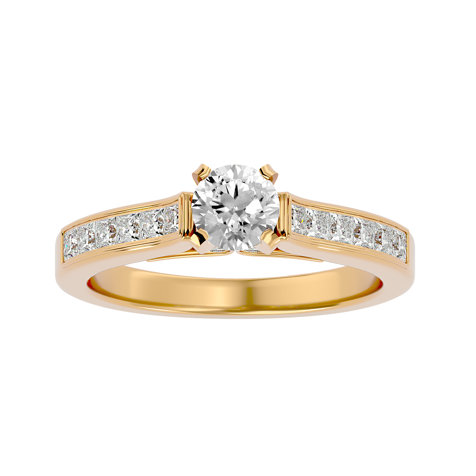 Zaria Diamond Solitaire Ring