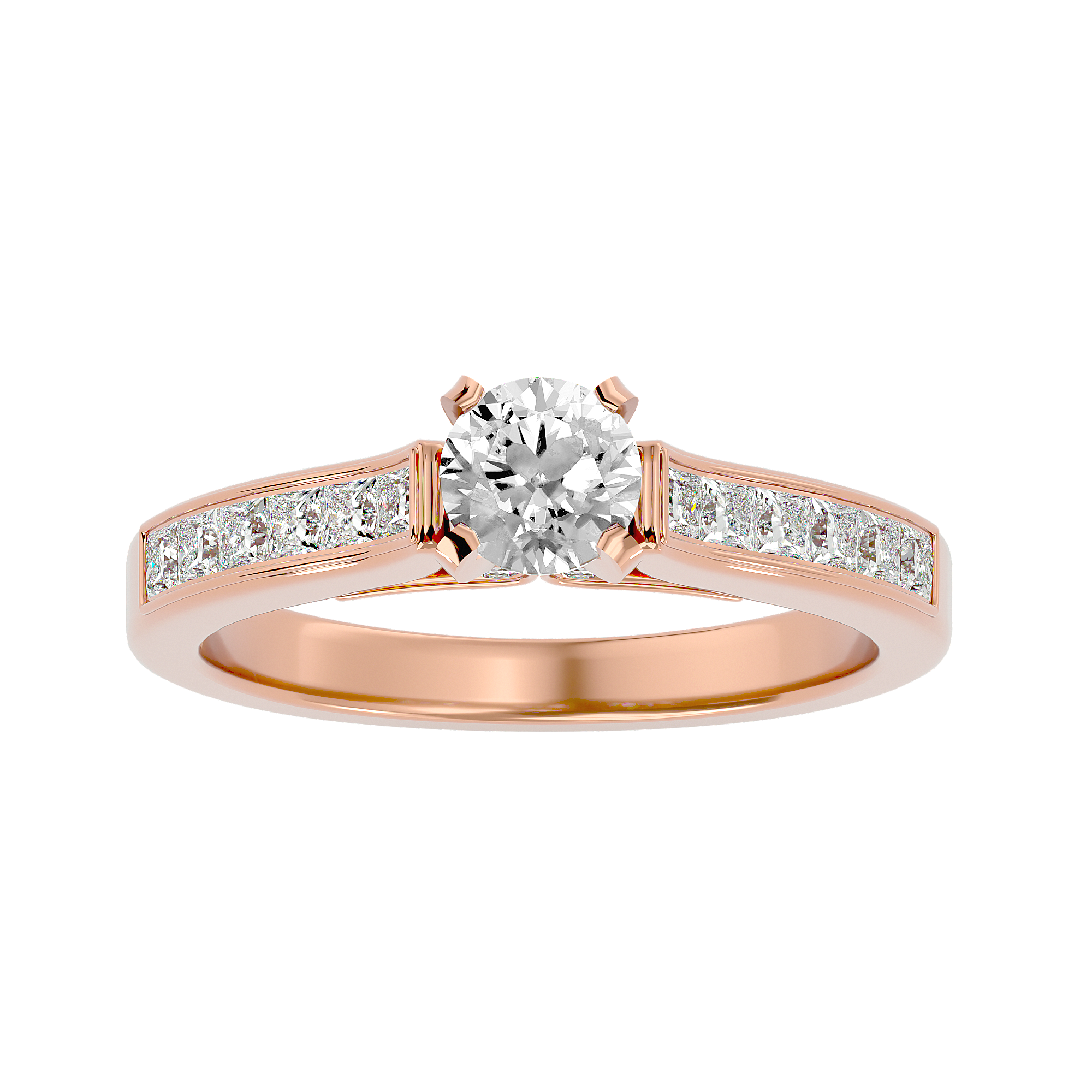 Zaria Diamond Solitaire Ring