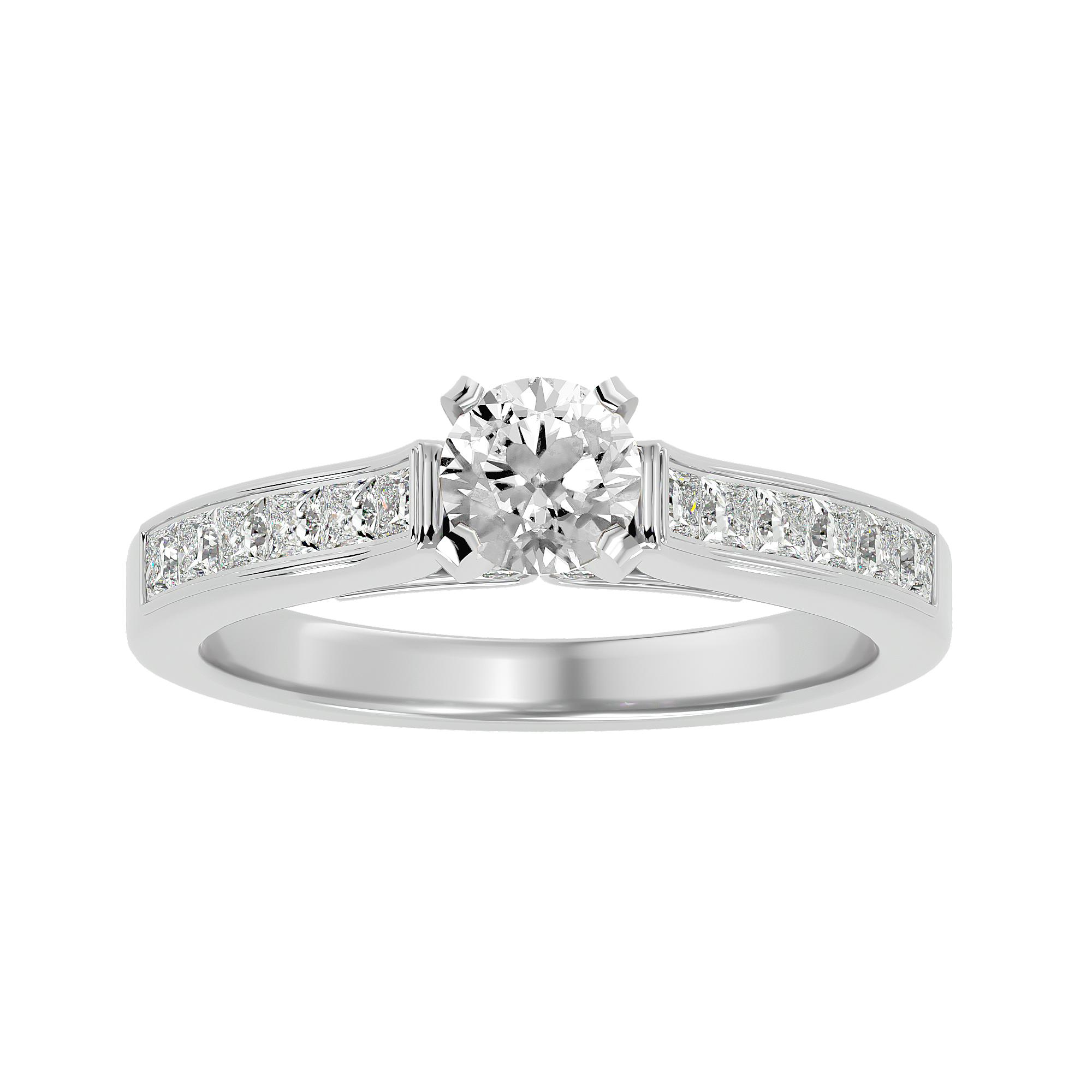 Zaria Diamond Solitaire Ring