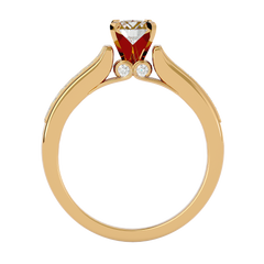 Zaria Diamond Solitaire Ring