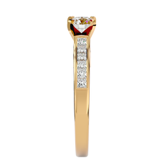 Zaria Diamond Solitaire Ring