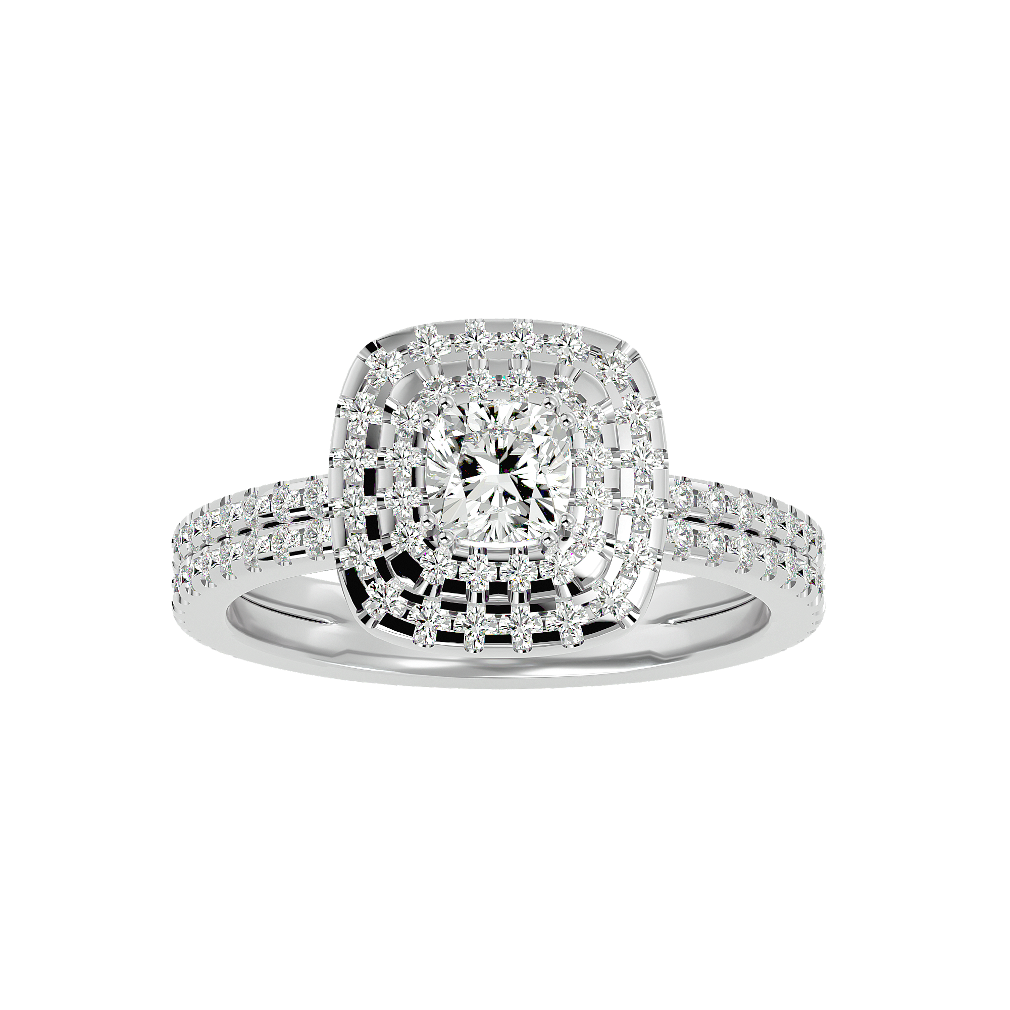 Amirah Diamond Halo Ring