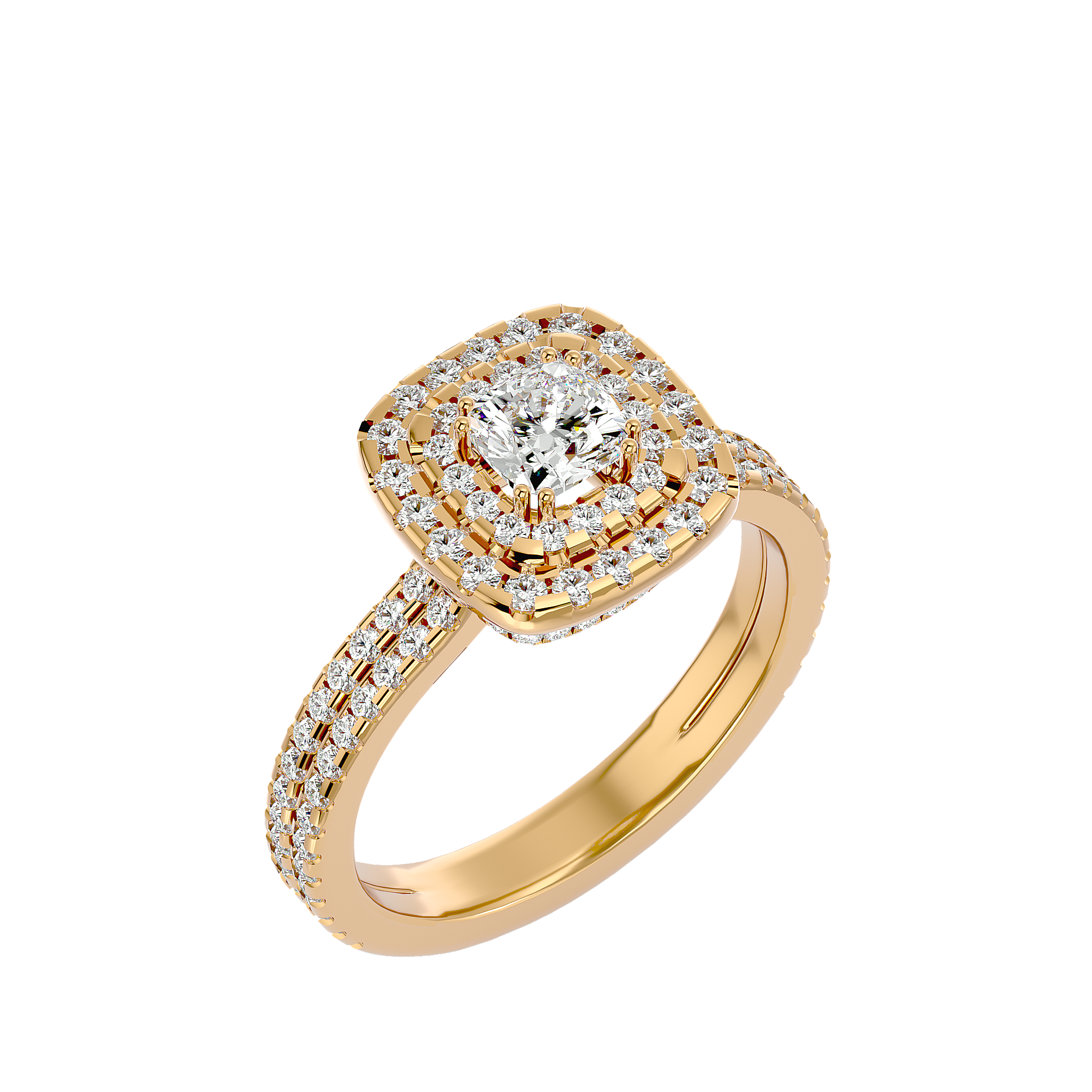 Amirah Diamond Halo Ring