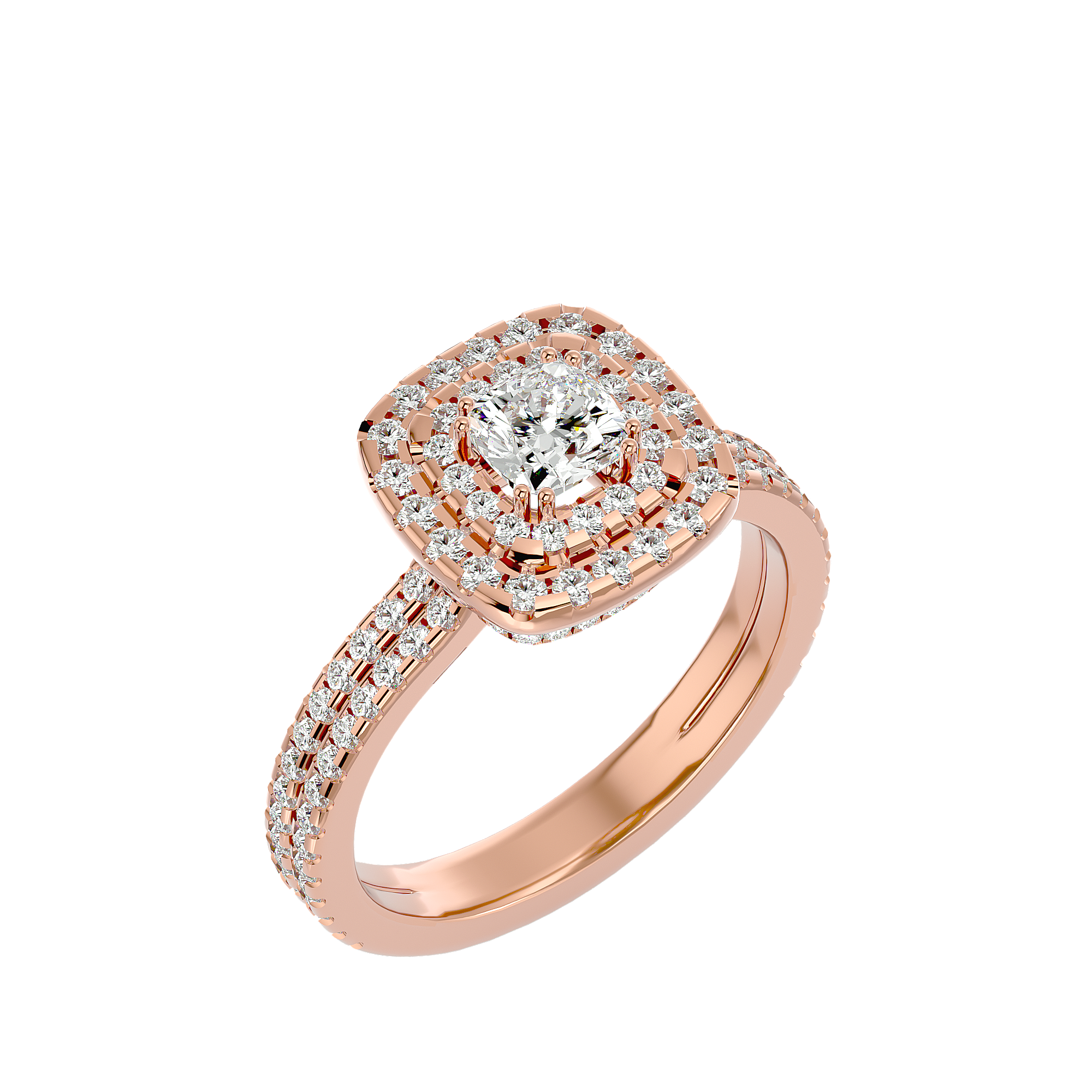 Amirah Diamond Halo Ring