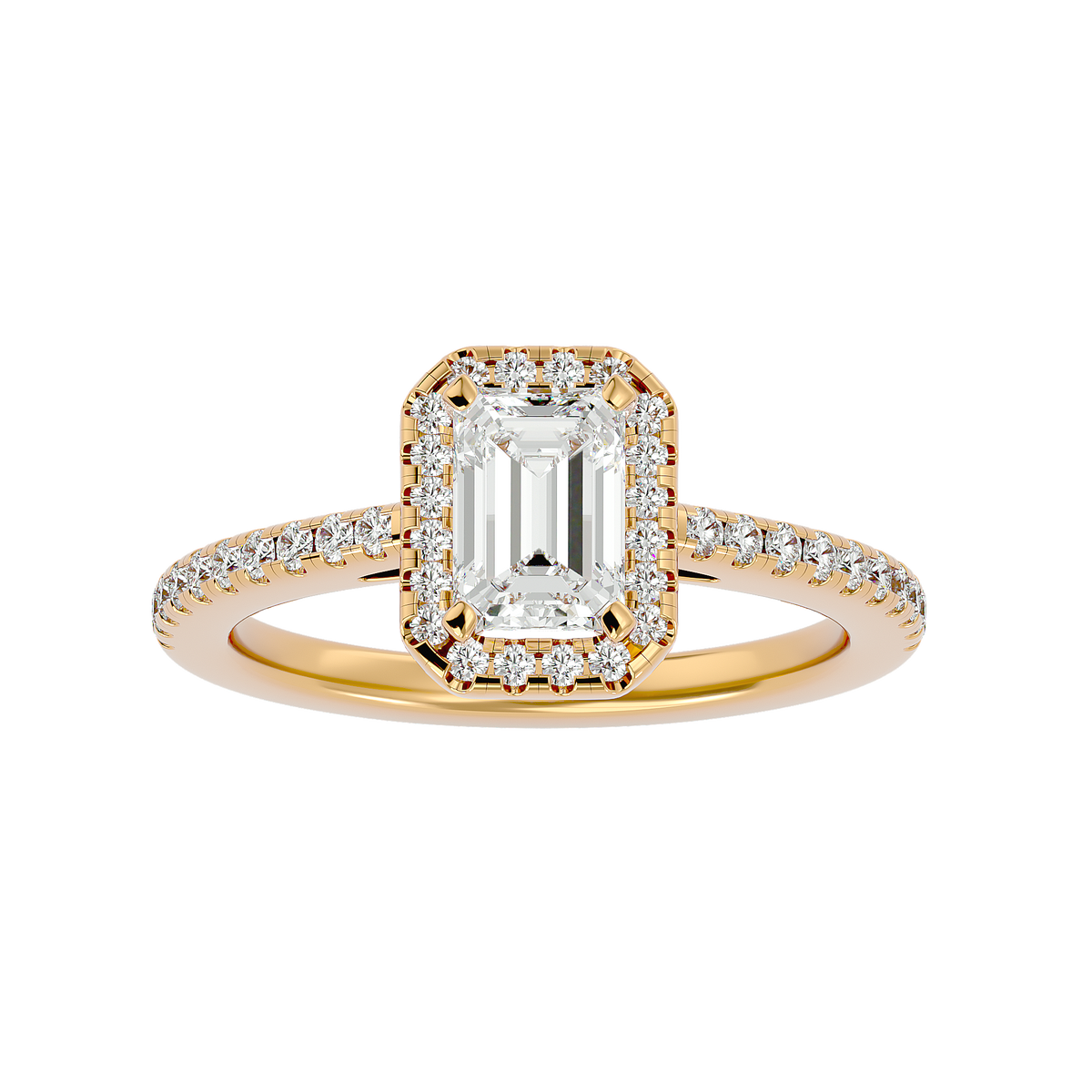 Annika Diamond Halo Ring
