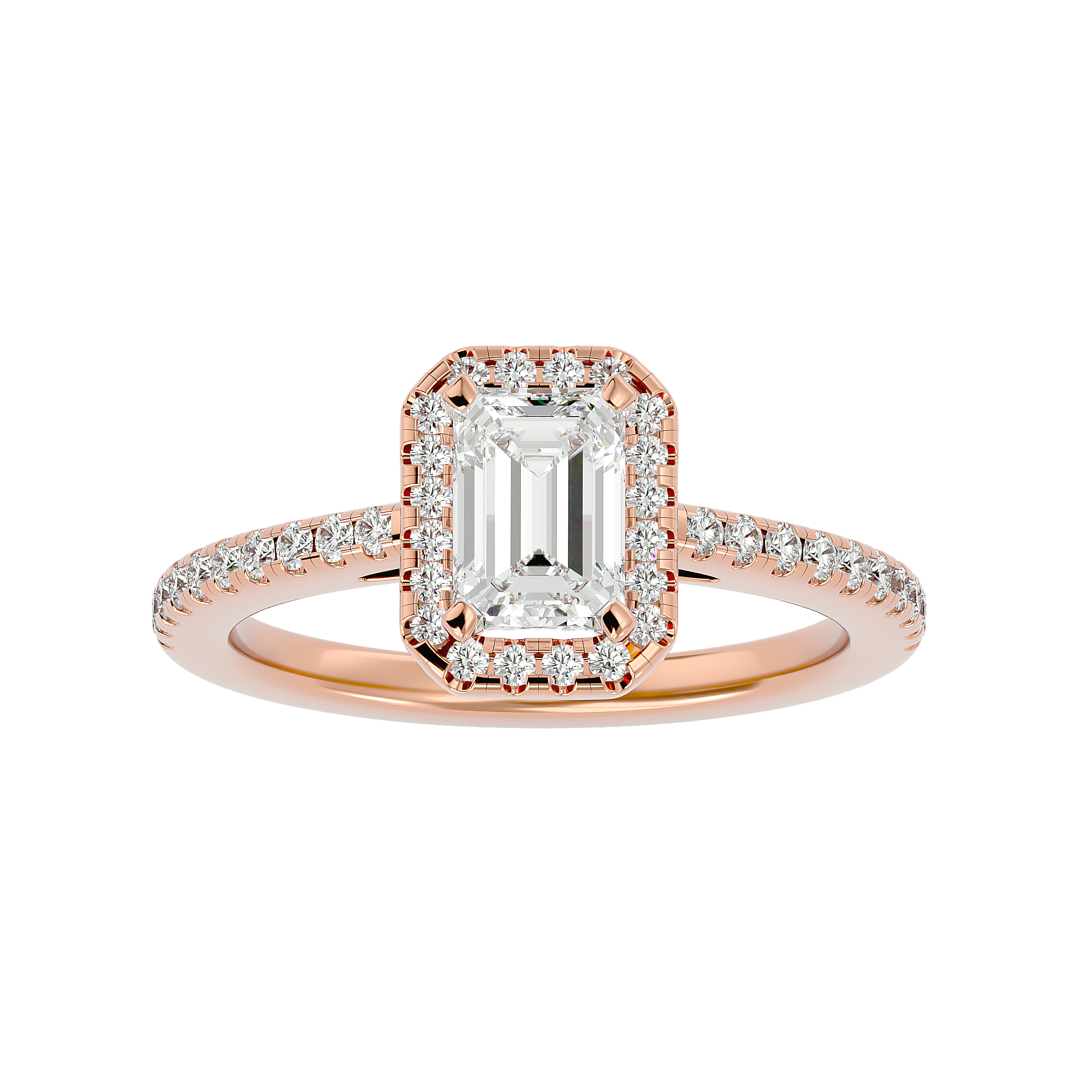 Annika Diamond Halo Ring