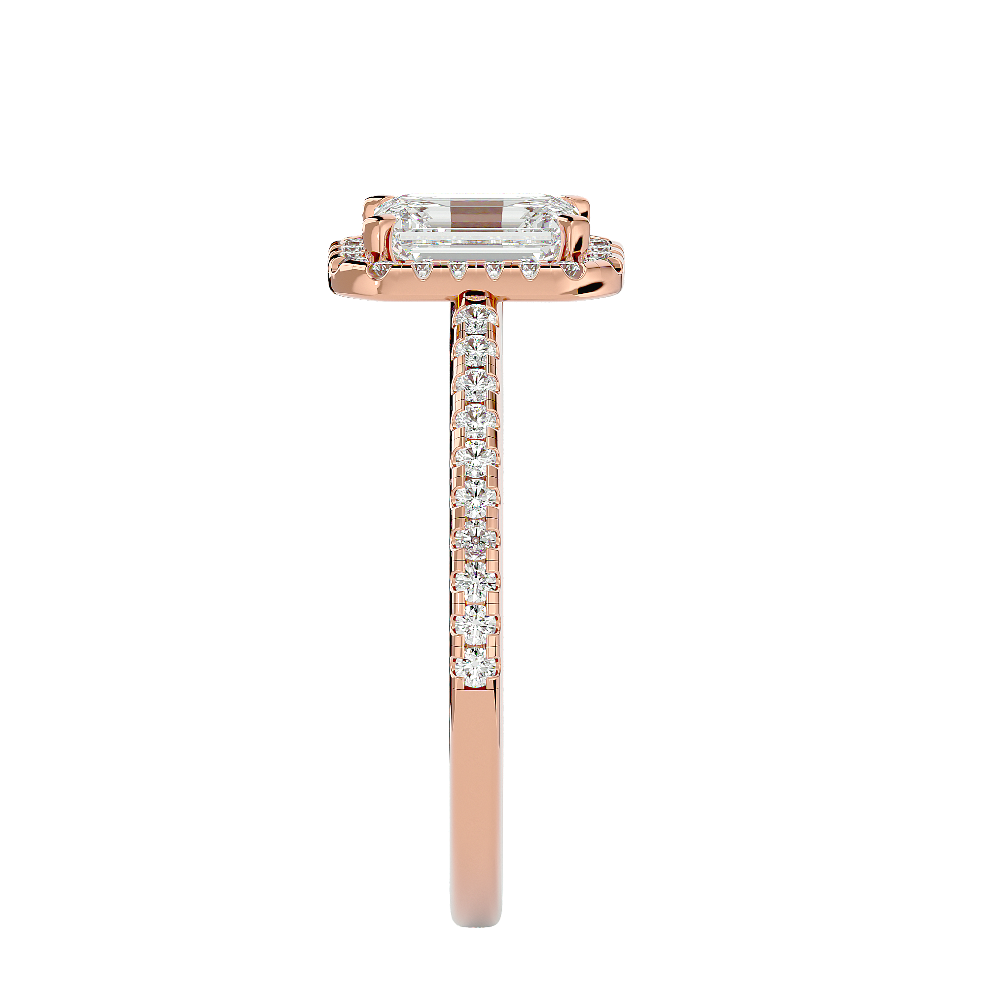 Annika Diamond Halo Ring