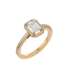 Annika Diamond Halo Ring