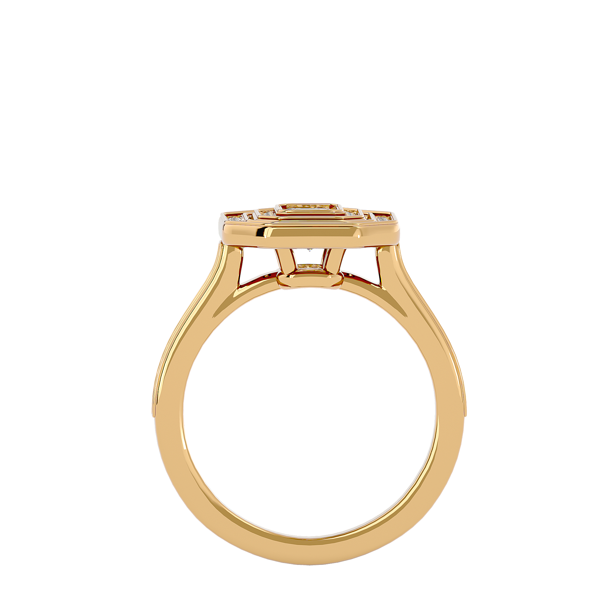 Xiomara Diamond Halo Ring